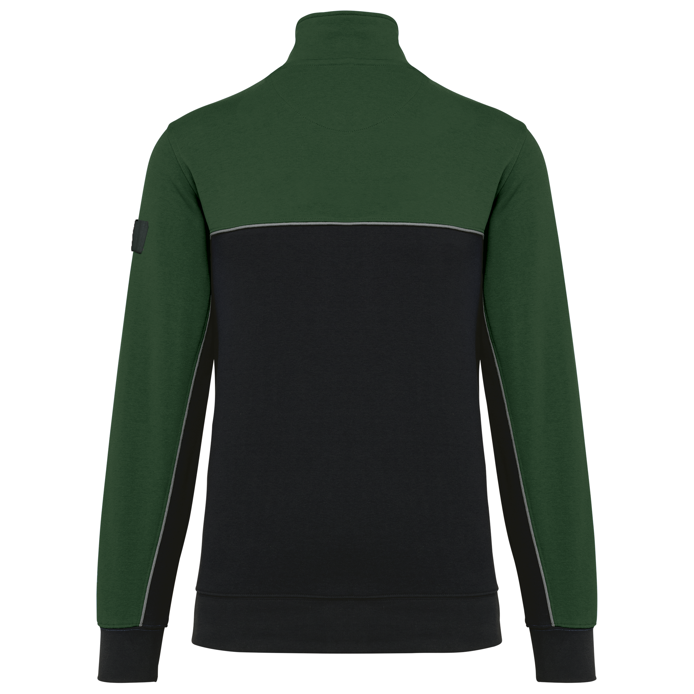 Sweat-shirt écoresponsable col zippé unisexe - Image 16