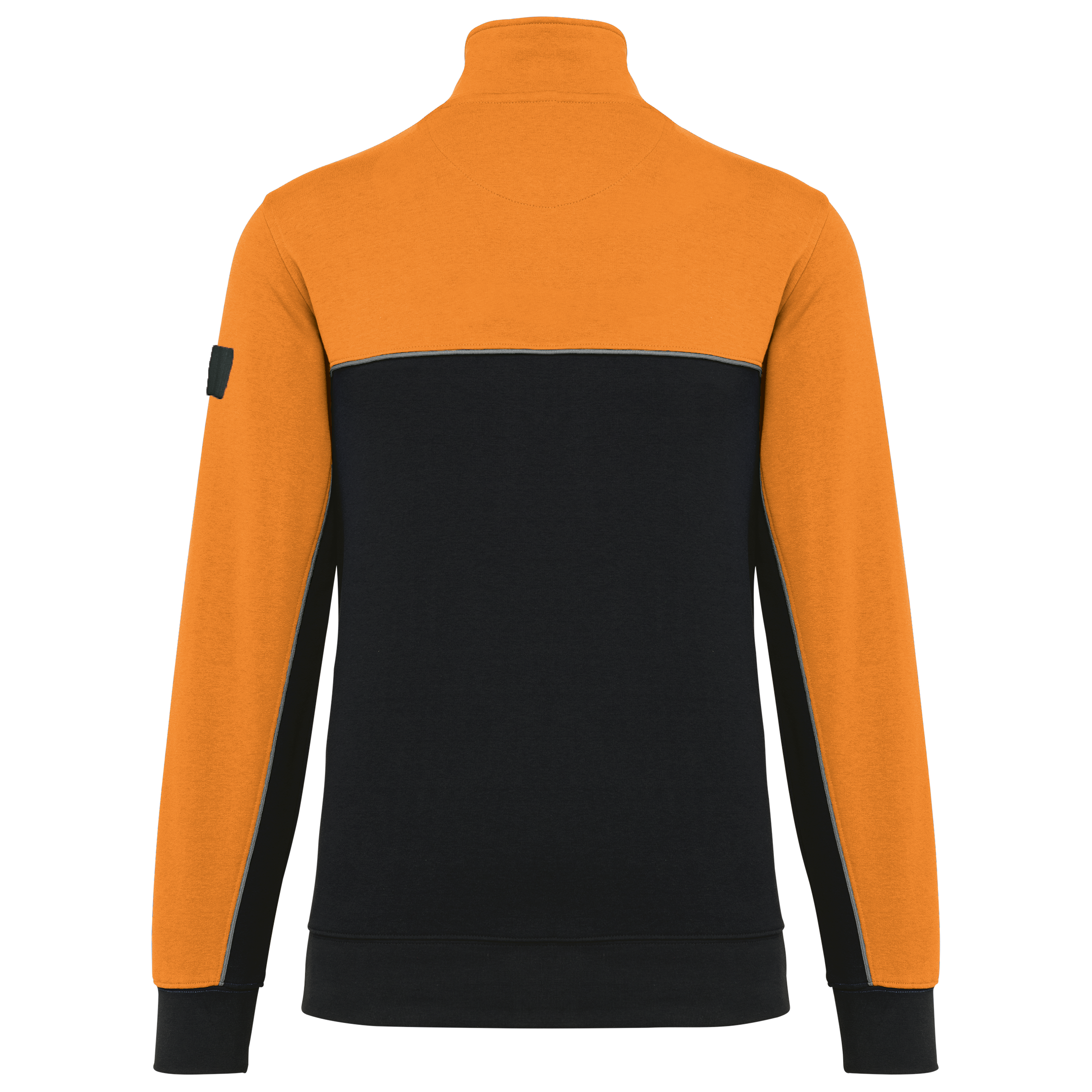 Sweat-shirt écoresponsable col zippé unisexe - Image 19