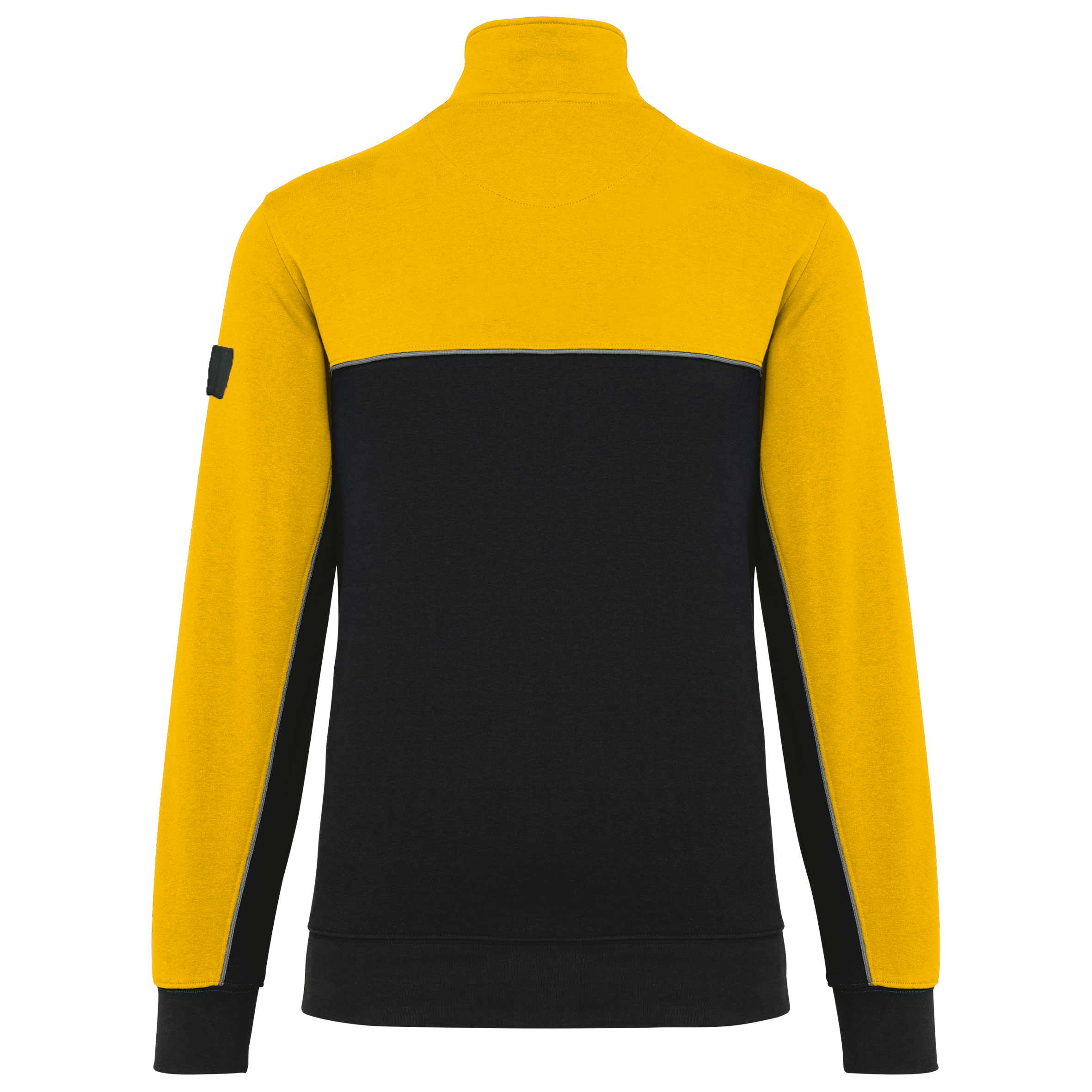 Sweat-shirt écoresponsable col zippé unisexe - Image 25