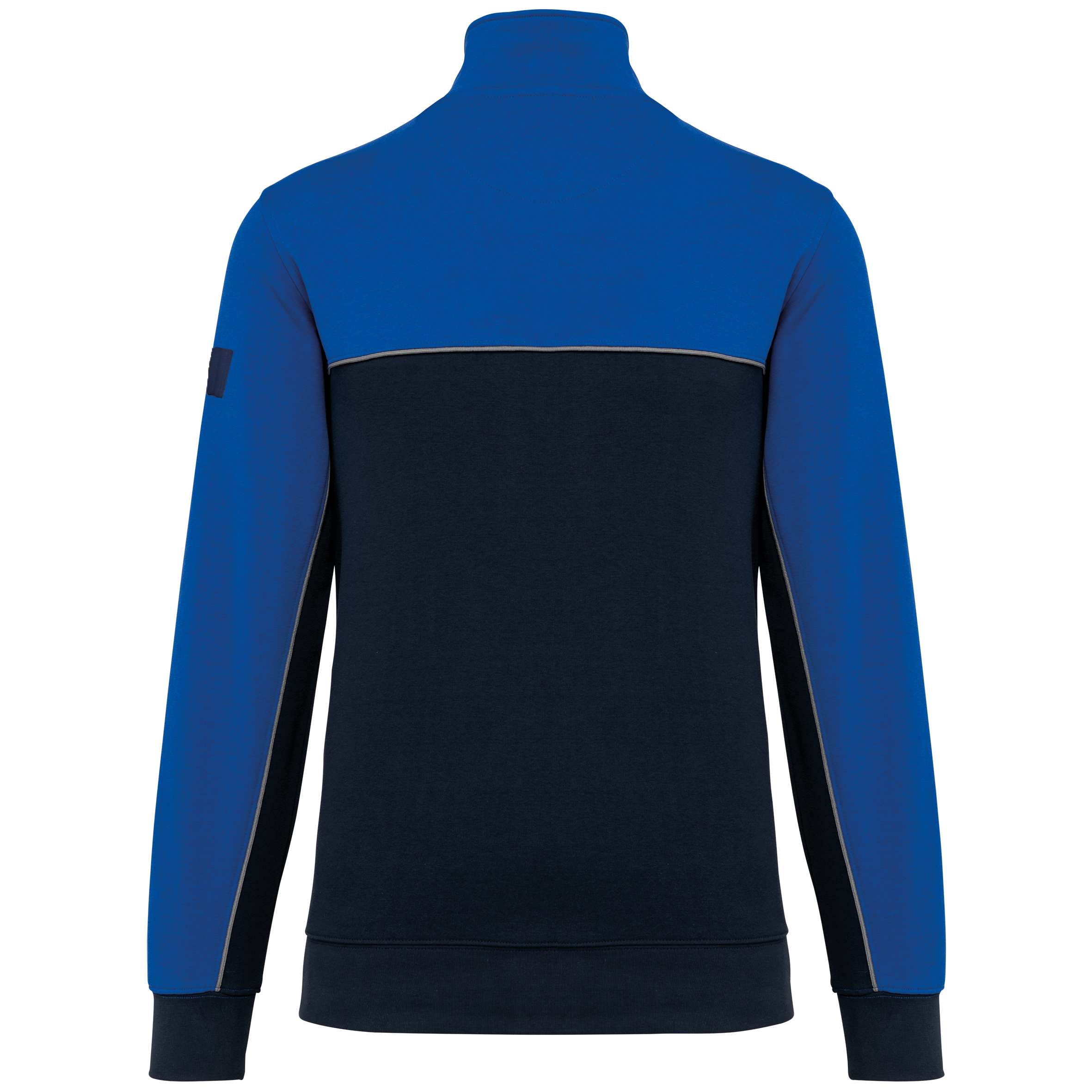 Sweat-shirt écoresponsable col zippé unisexe - Image 31