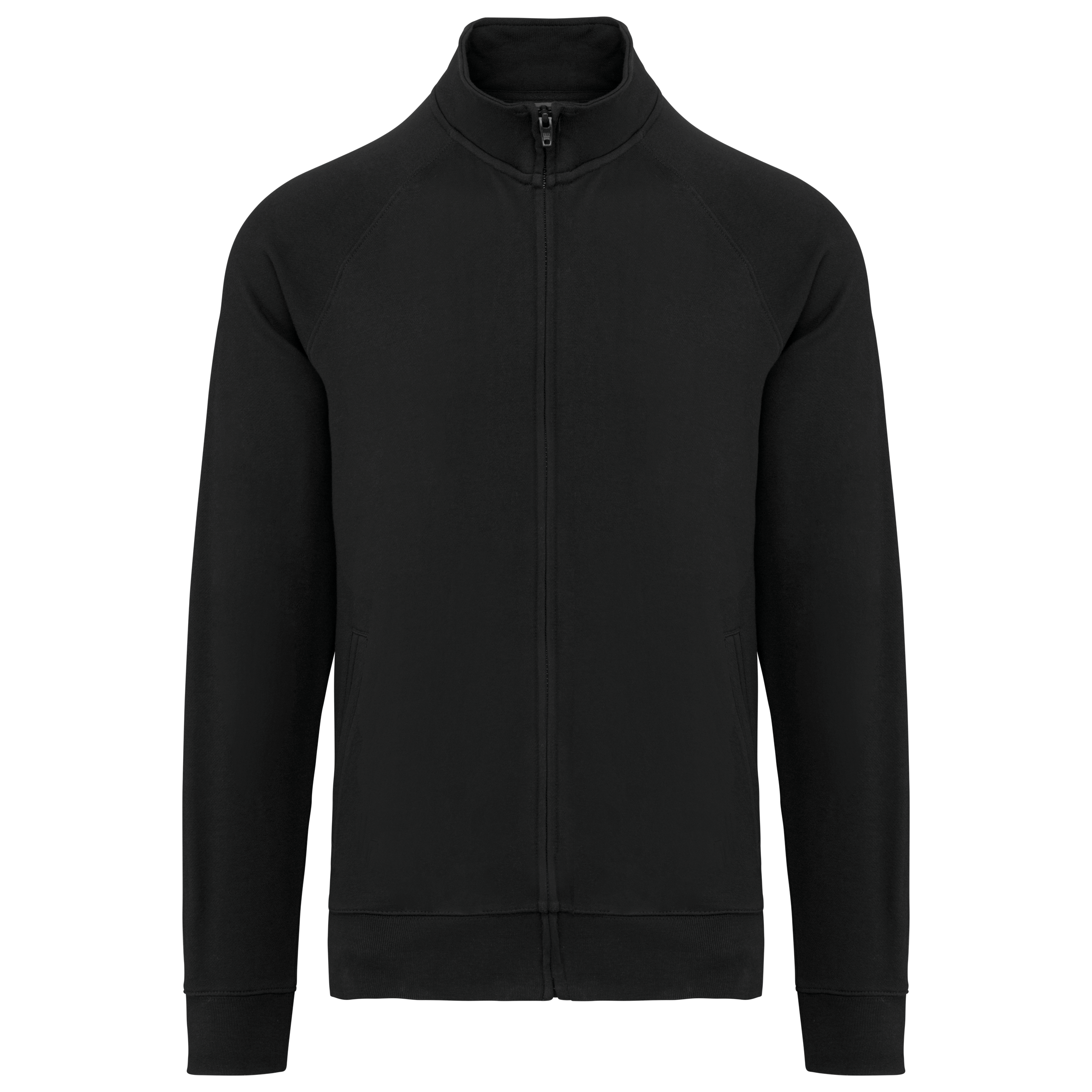 Veste molleton coton manches raglan unisexe - Image 6