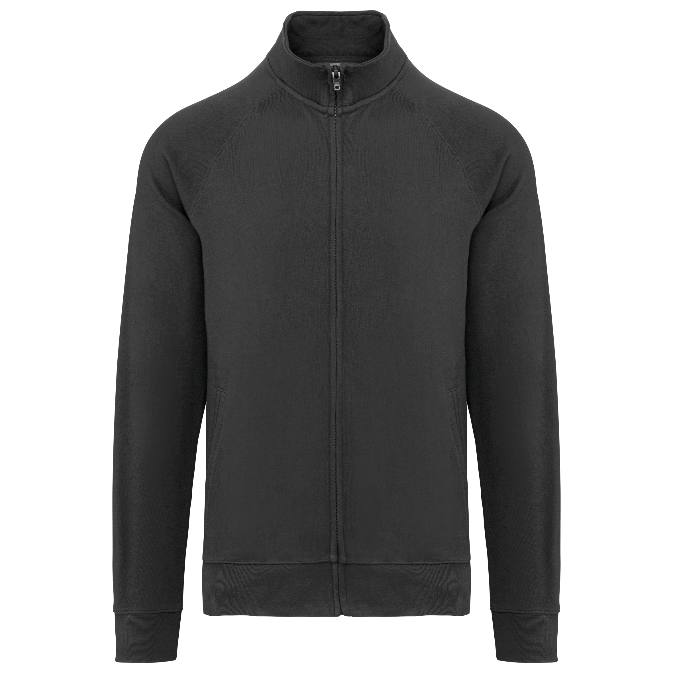 Veste molleton coton manches raglan unisexe - Image 9