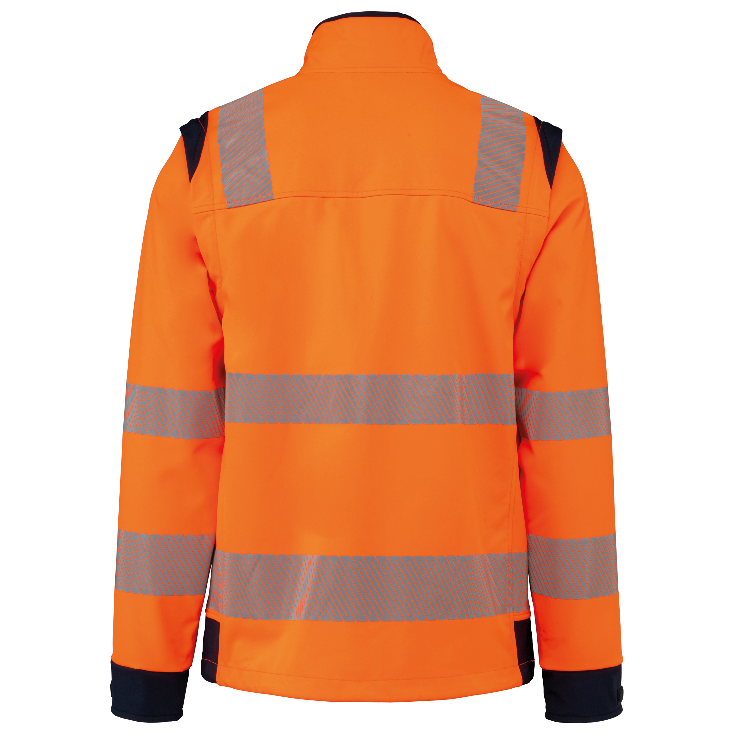 Veste softshell de sécurité recyclée avec manches détachables unisexe - Image 13