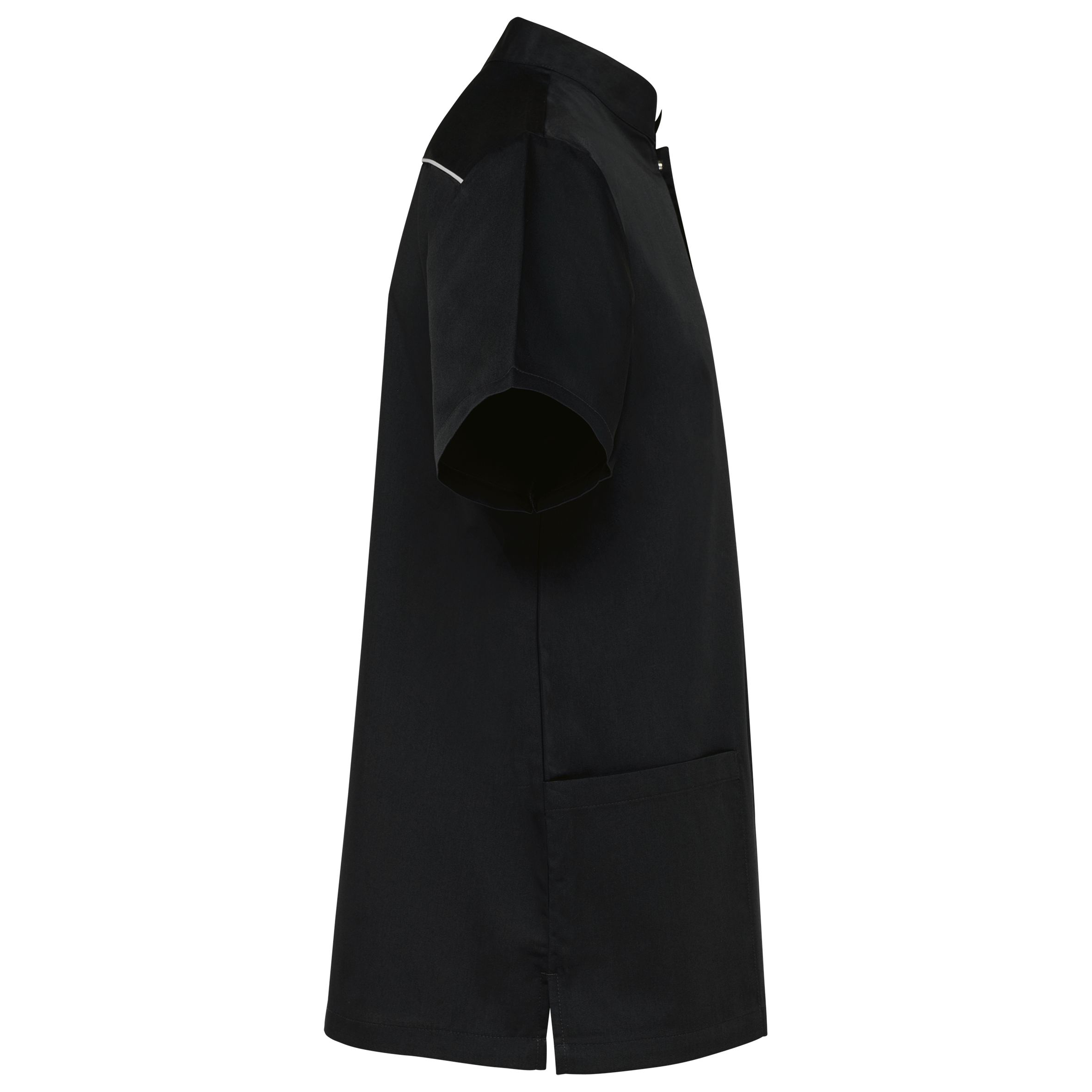 Blouse polycoton avec boutons-pression - Image 3