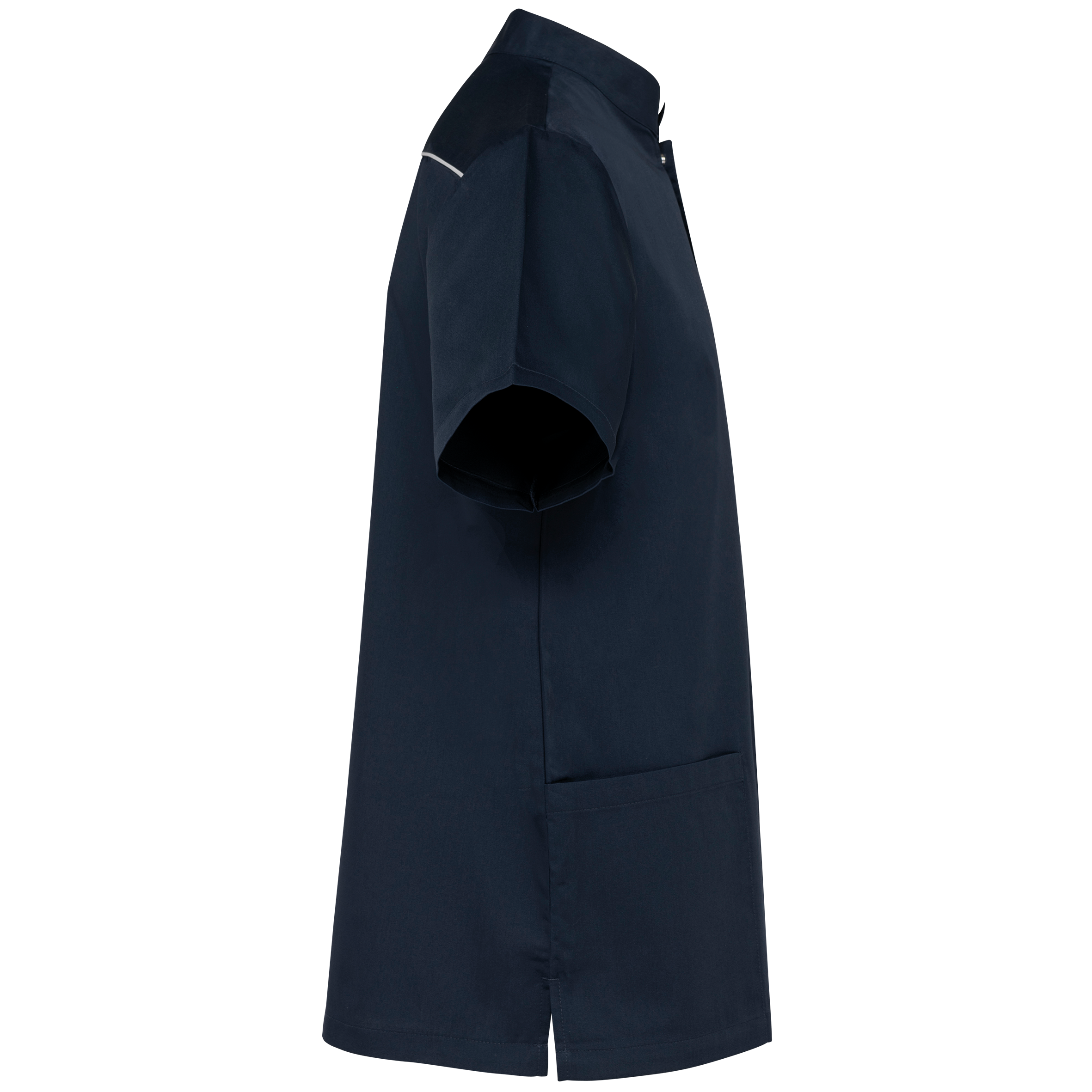 Blouse polycoton avec boutons-pression - Image 6