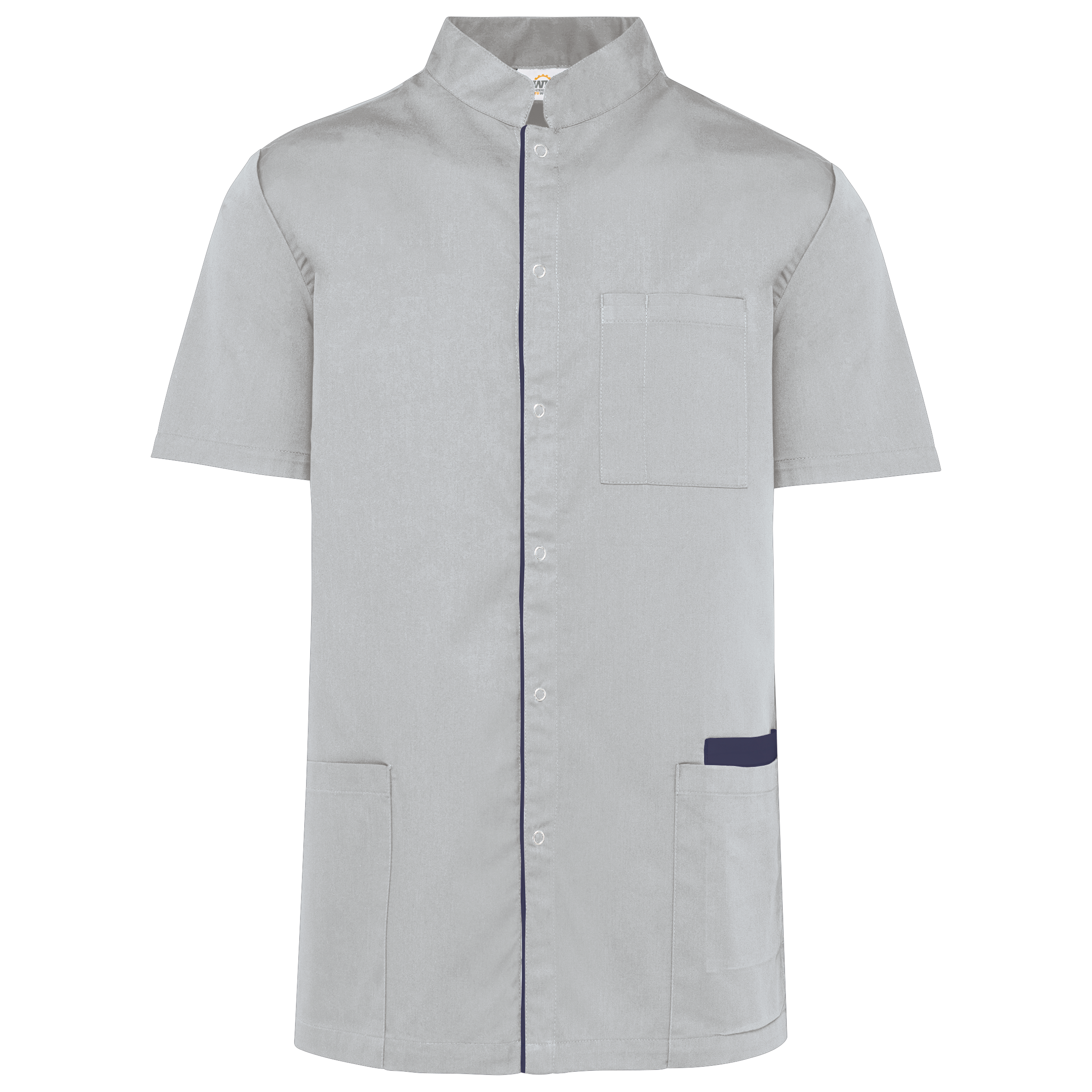 Blouse polycoton avec boutons-pression - Image 7