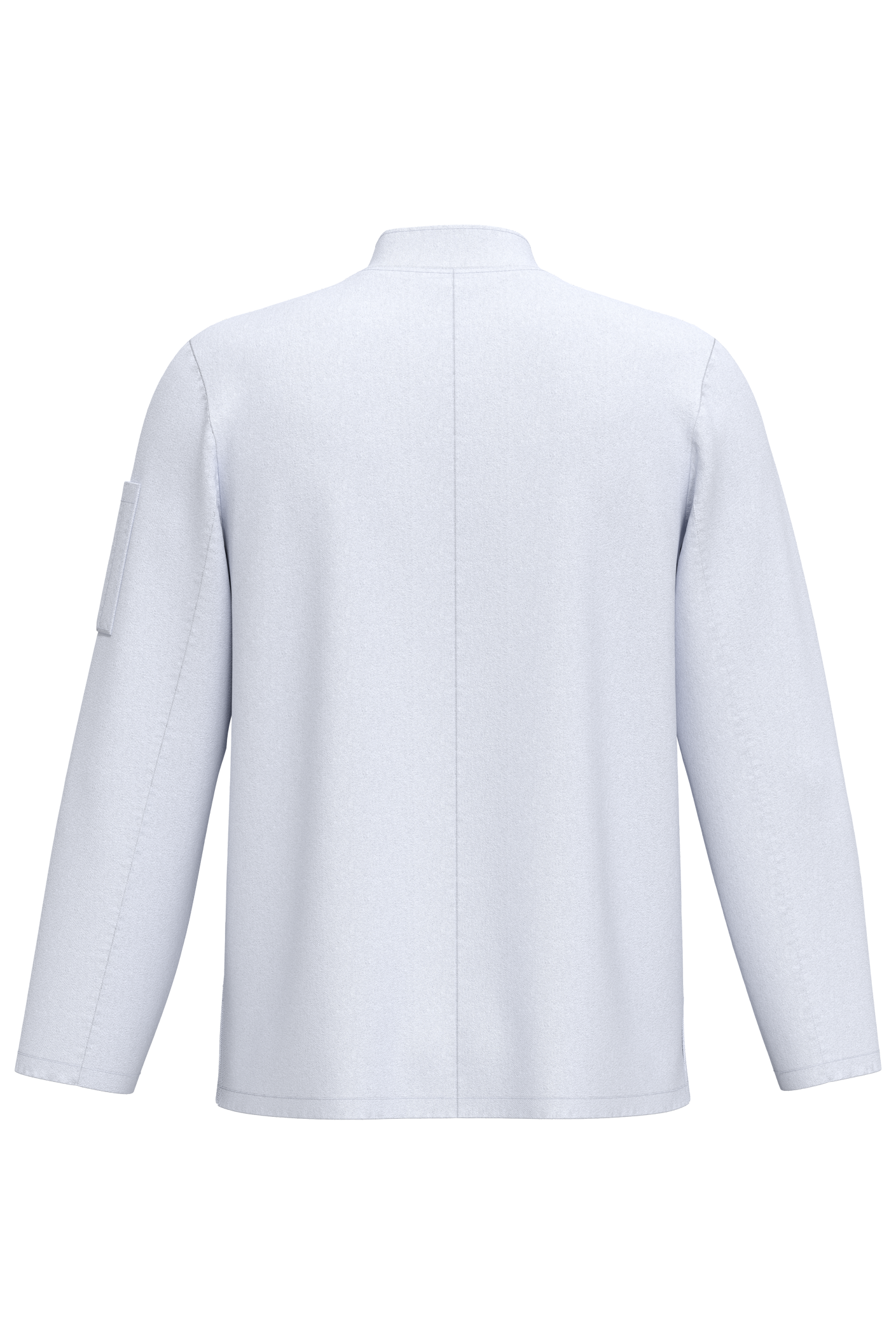 Jaleca de chef eco-responsável de manga comprida unissexo - WHITE