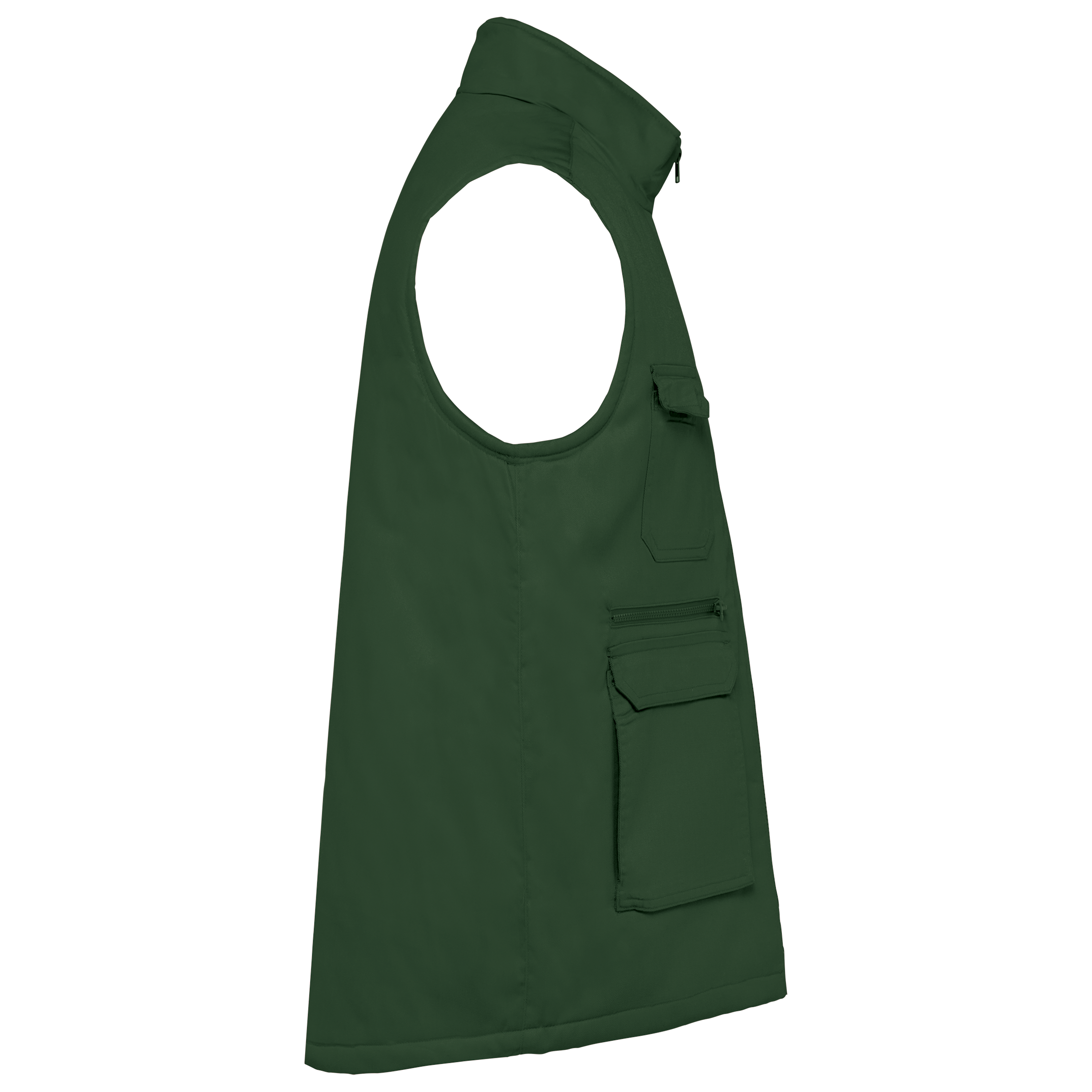 Gilet polycoton multipoches rembourré - Image 48