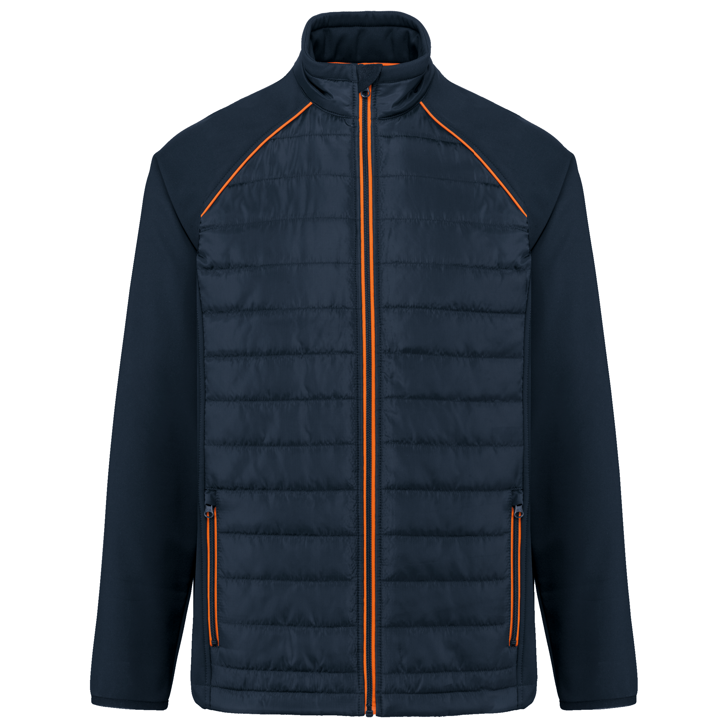 Navy / Fluorescent Orange