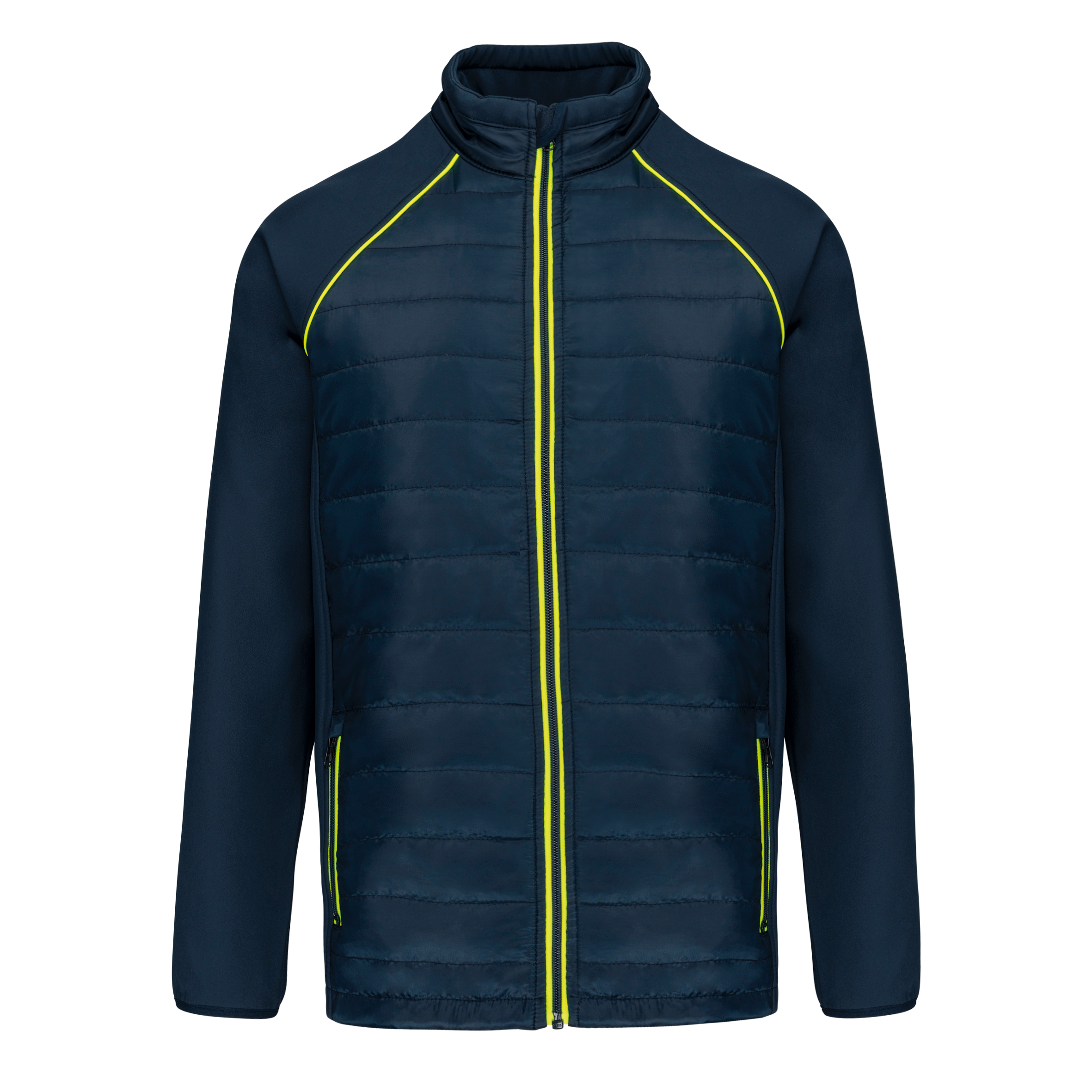 Navy / Fluorescent Yellow