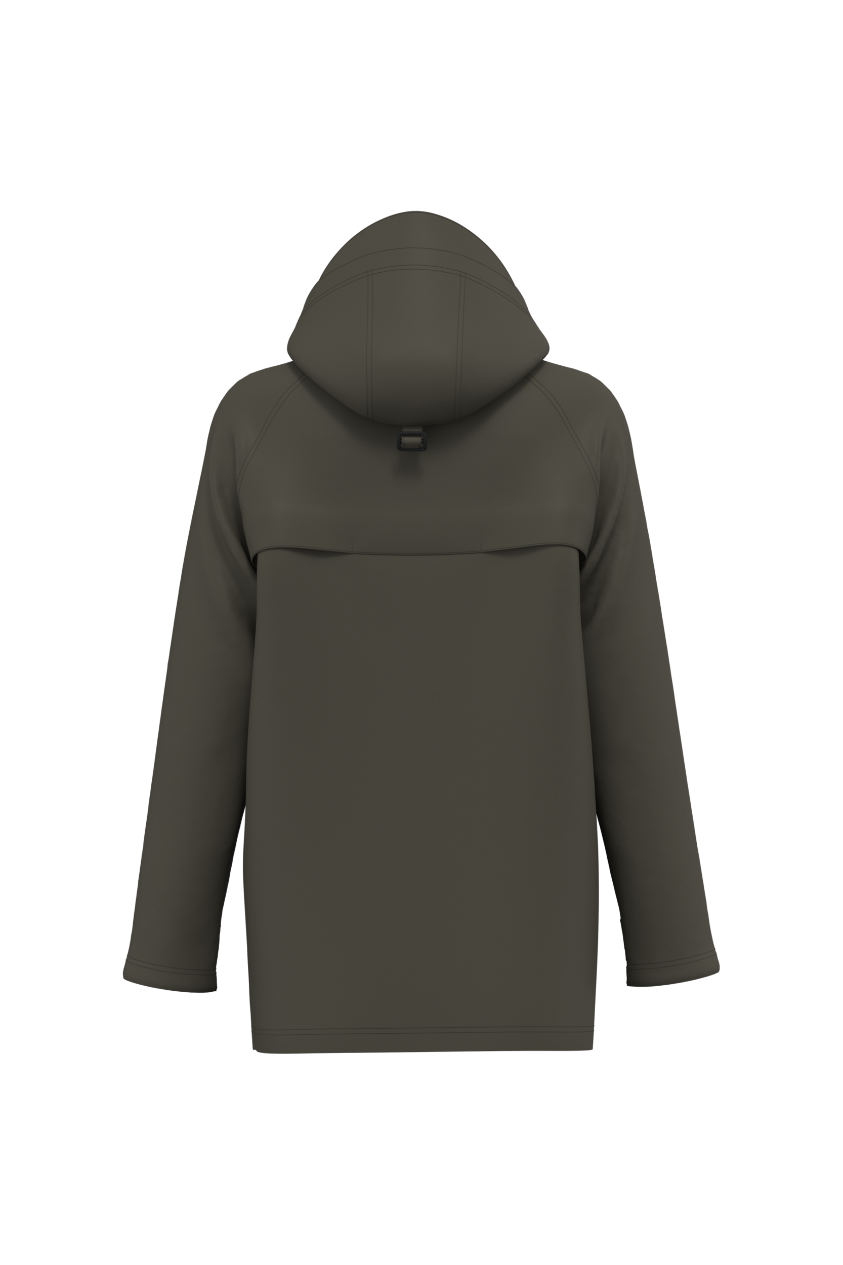 Veste de pluie unisexe — Dark Khaki