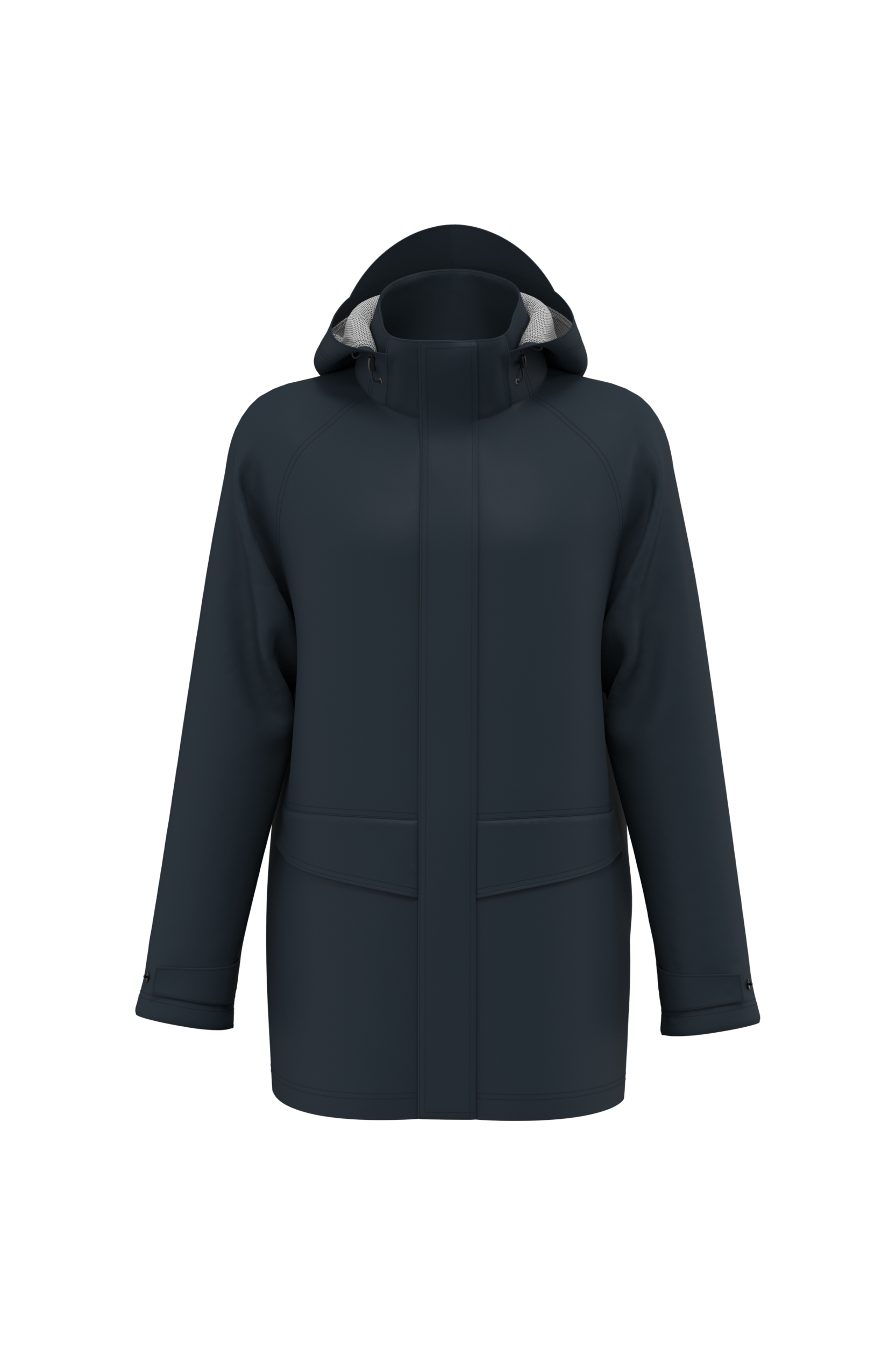 Veste de pluie unisexe — Navy