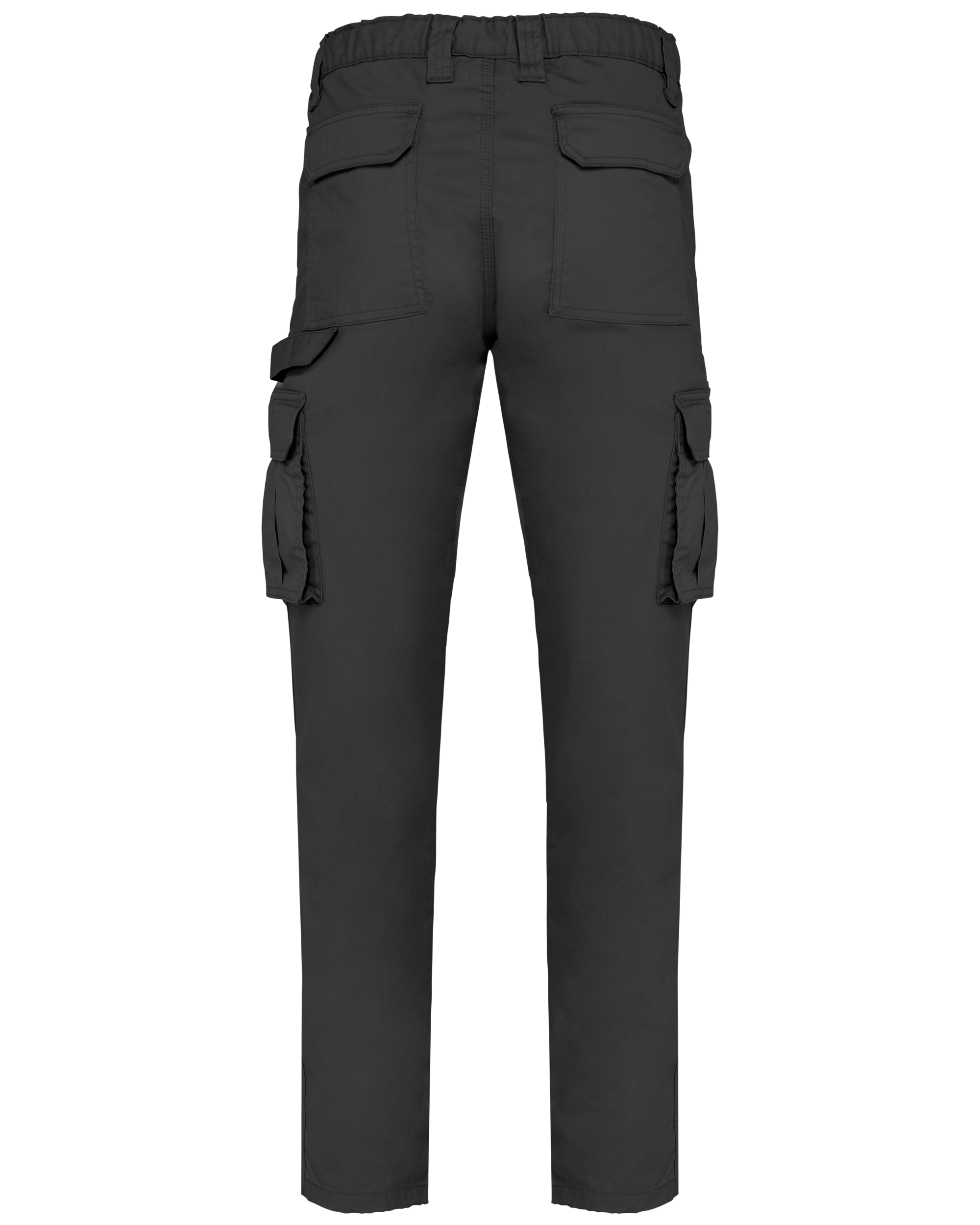 Calças multibolsos eco-responsáveis de homem - Dark Grey