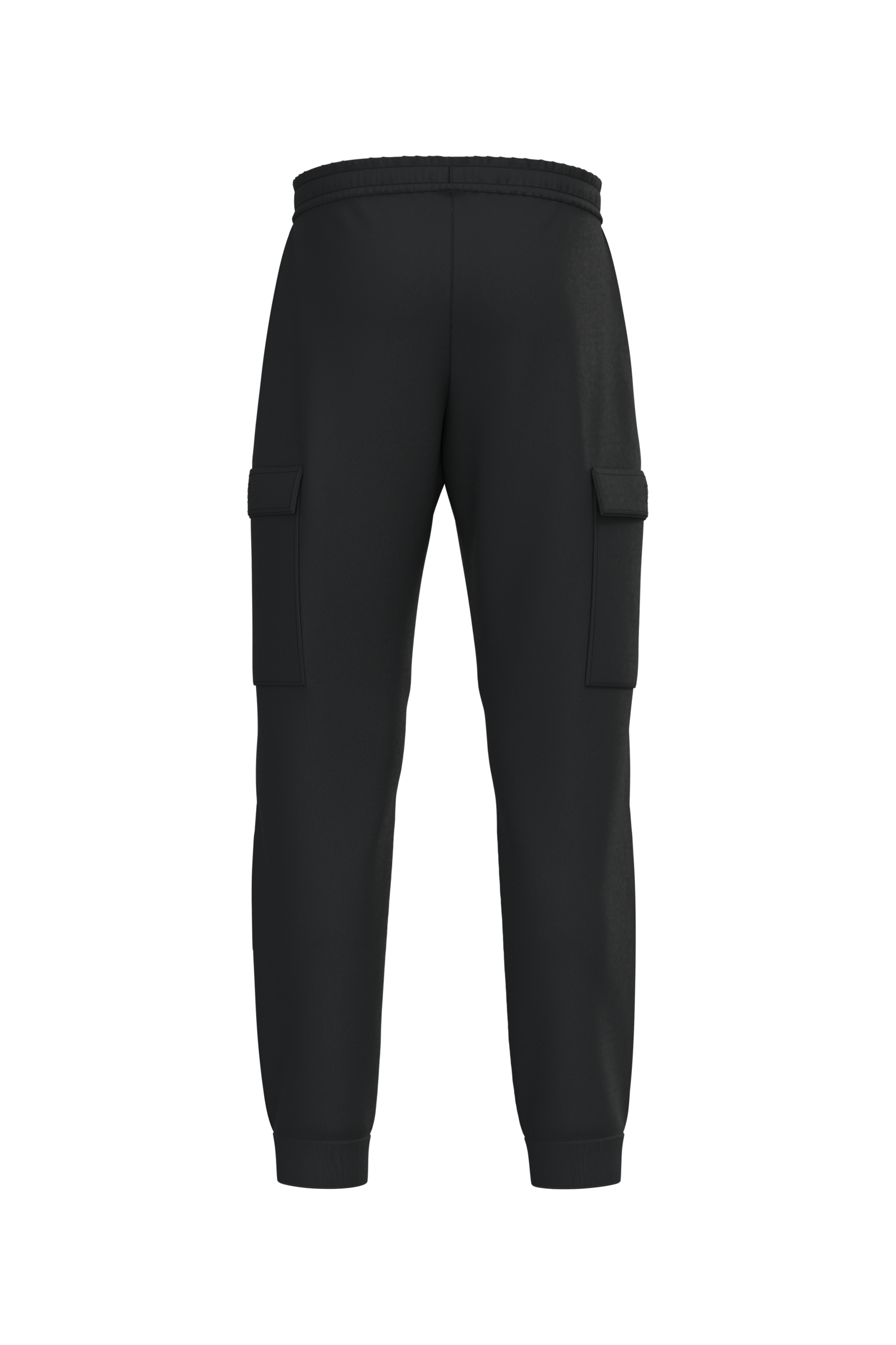 Calças cardadas eco-responsáveis de homem - Black