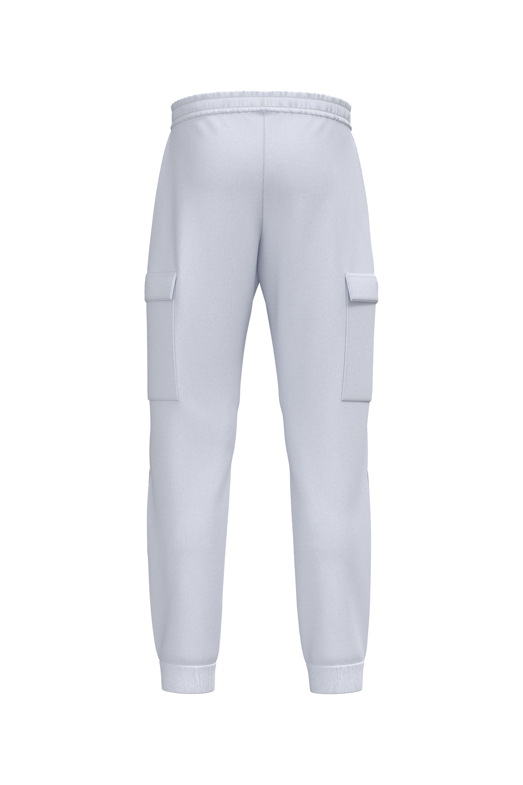 Calças cardadas eco-responsáveis de homem - WHITE