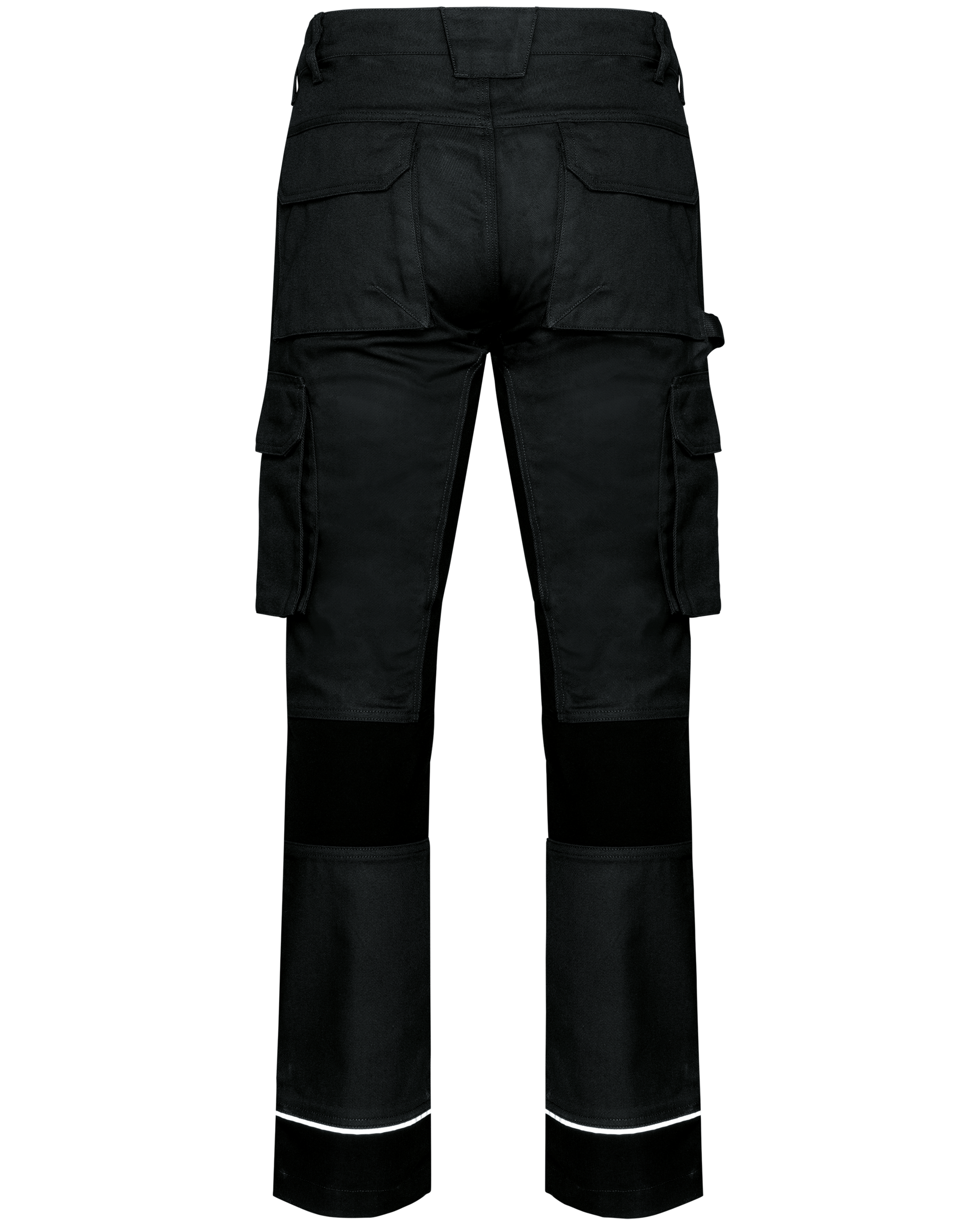 Calças de trabalho performance recicladas de homem - Black