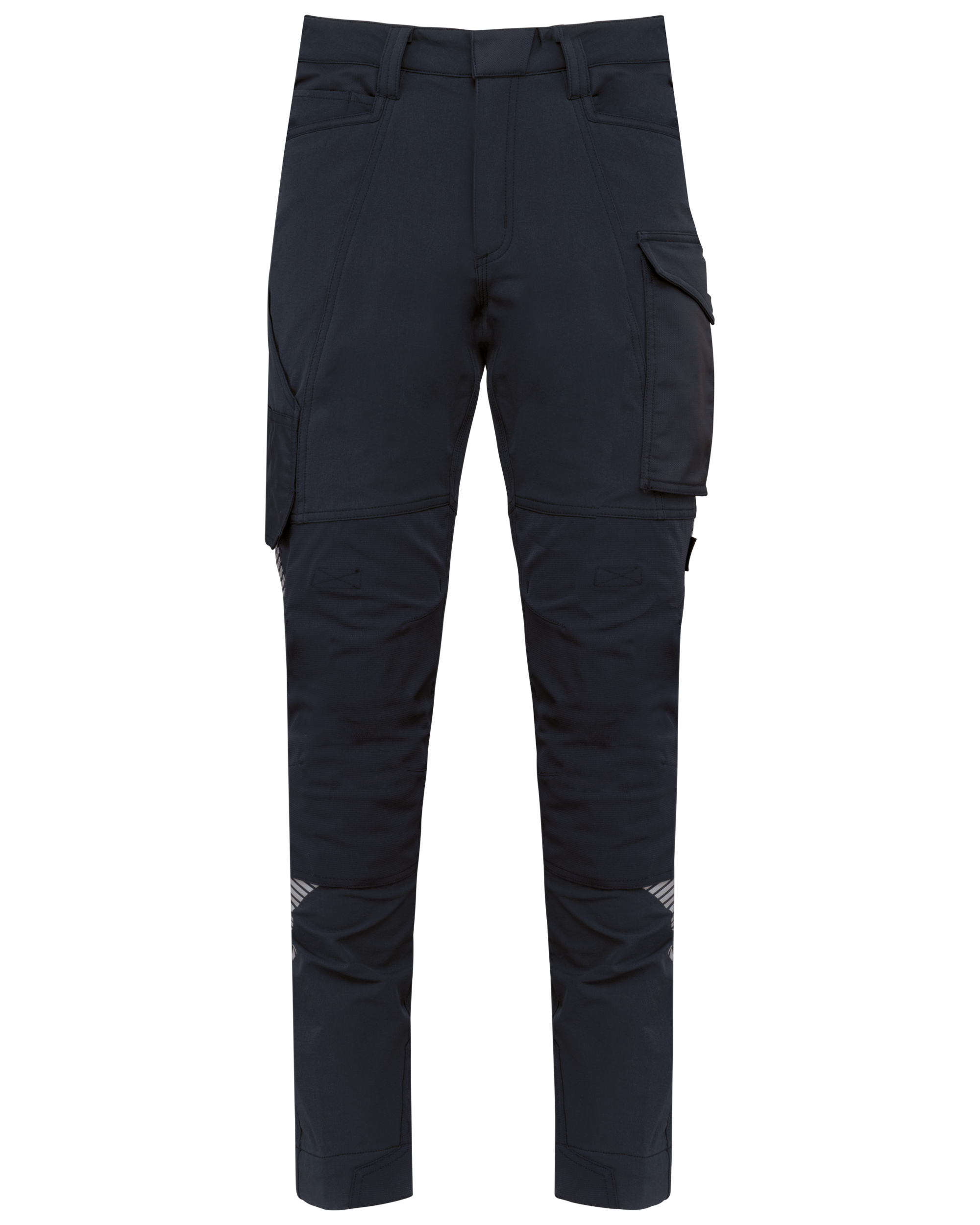 Pantalón stretch reciclado multibolsillos unisex