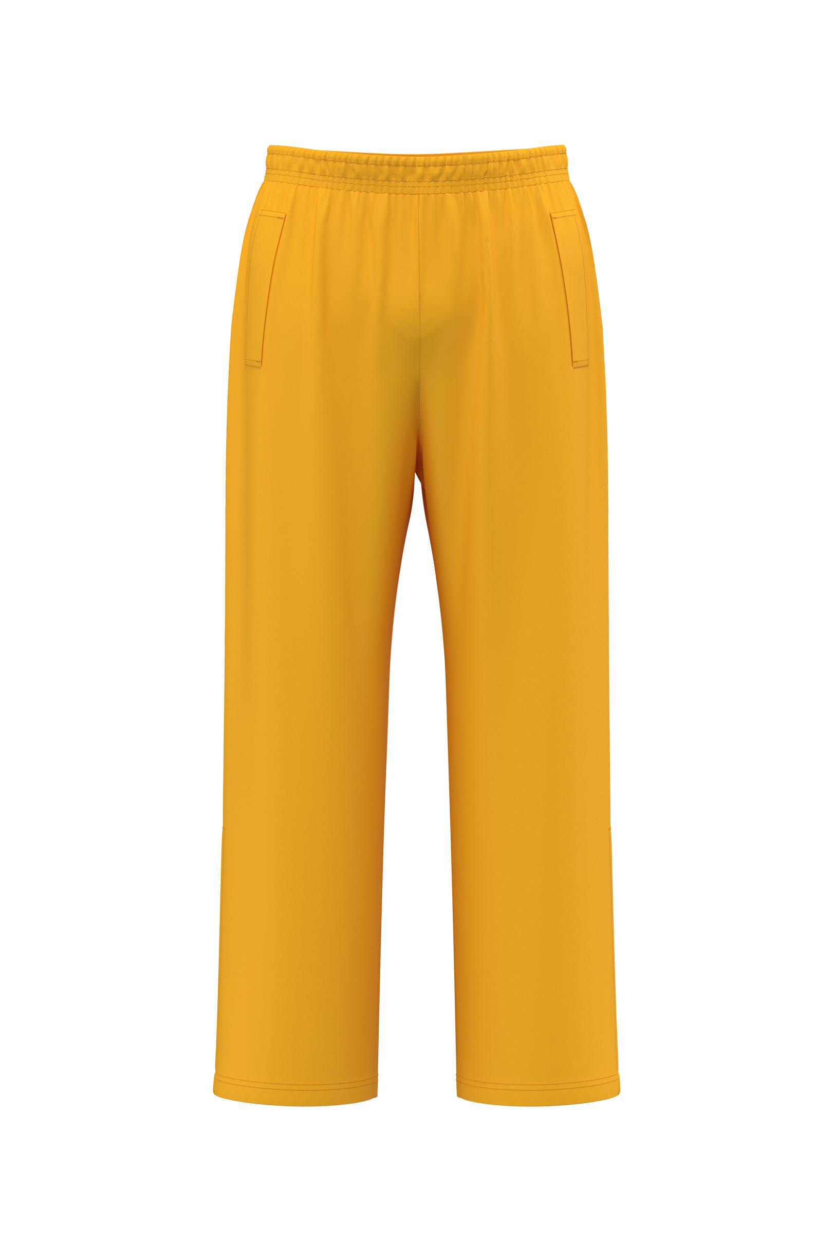 Pantalon de pluie unisexe — Yellow