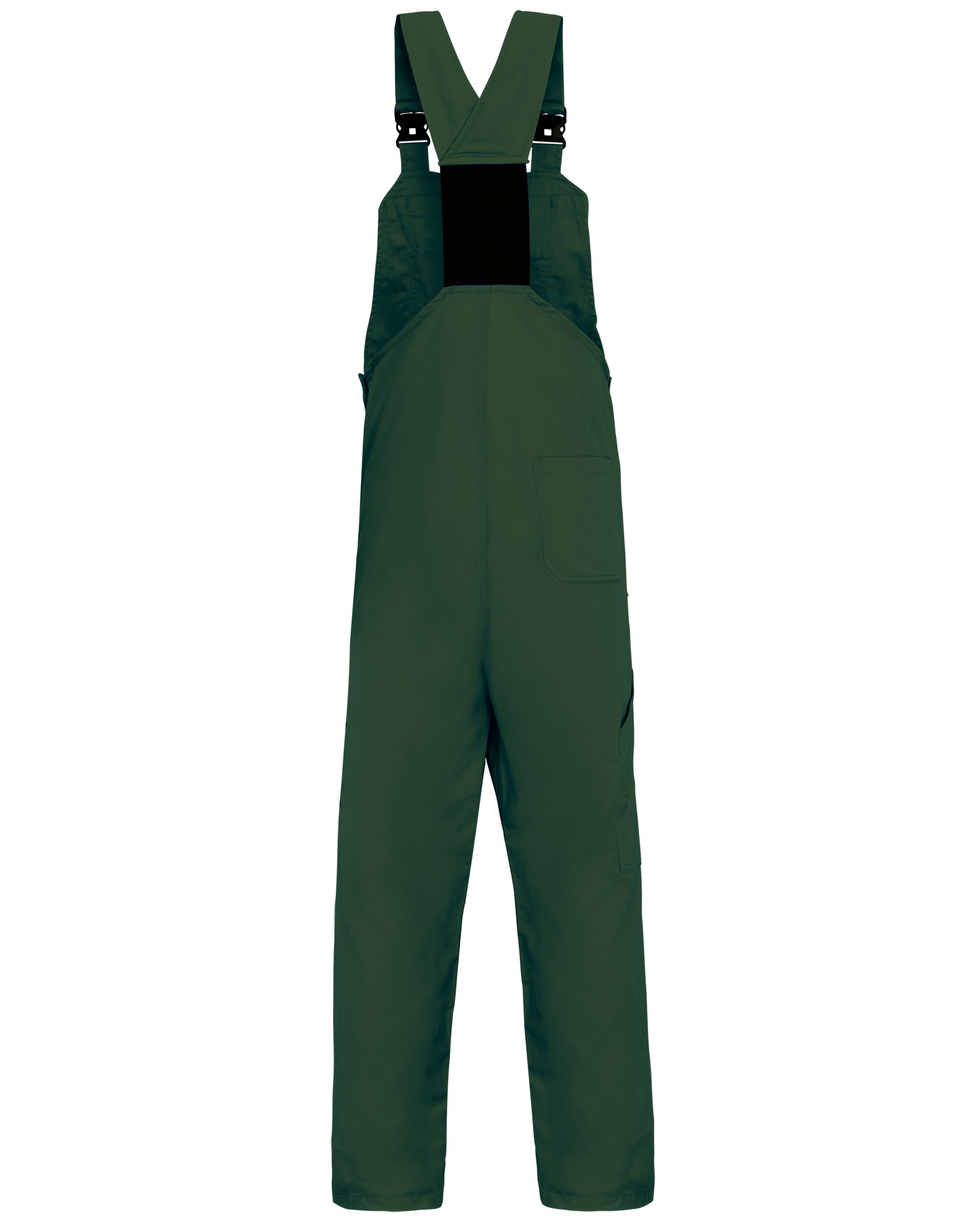 Jardineiras de trabalho unissexo - Forest Green