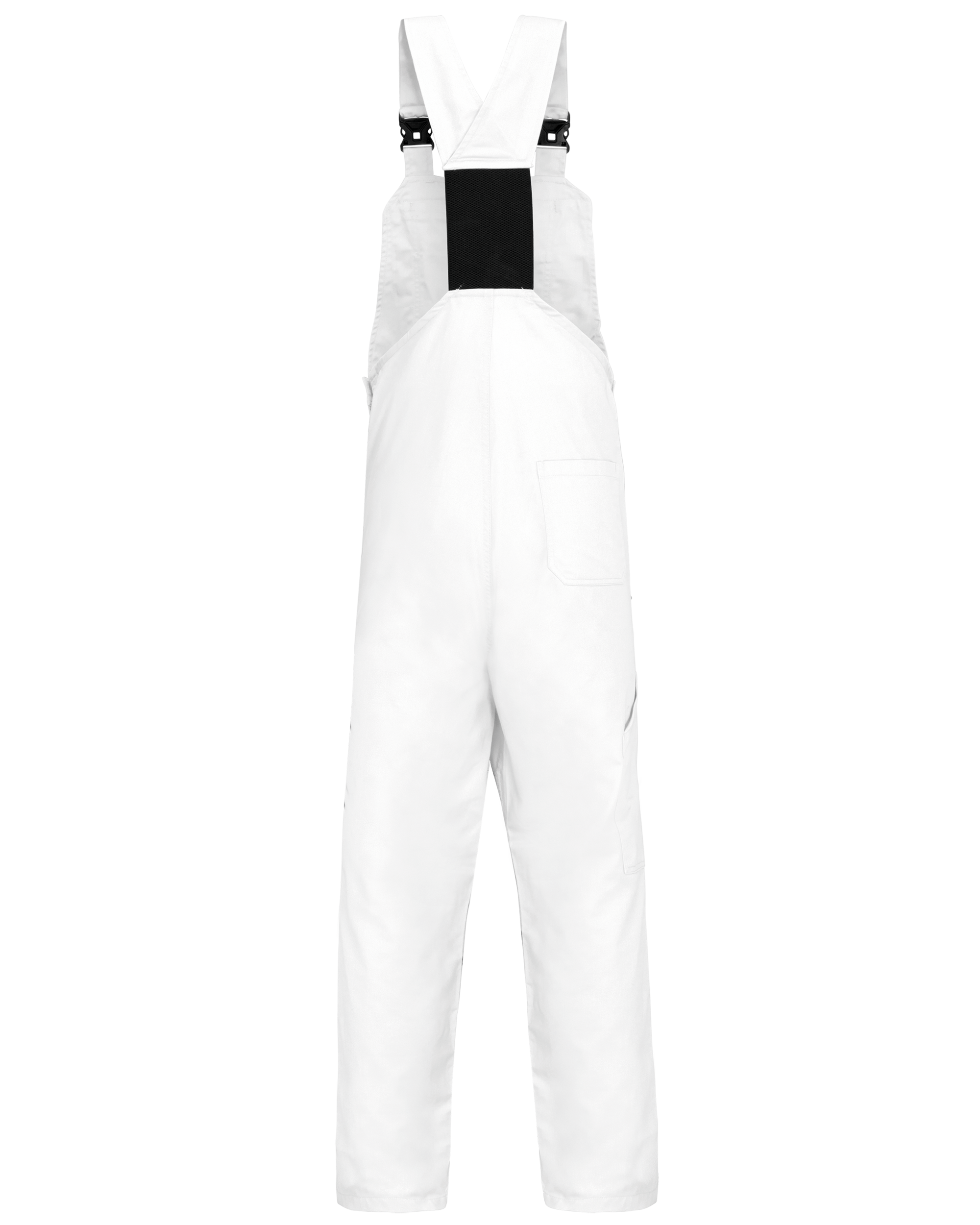 Jardineiras de trabalho unissexo - White