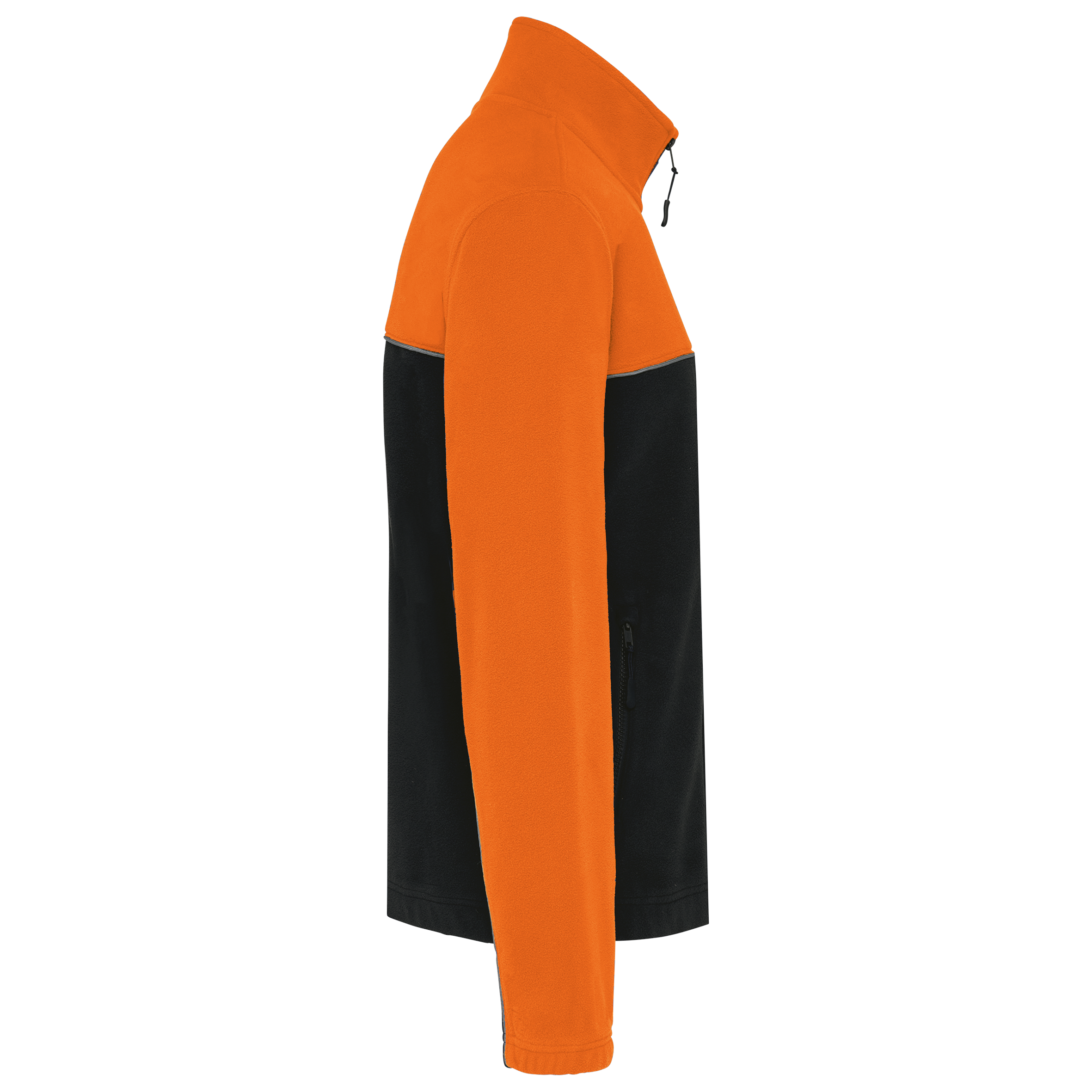 Veste micropolaire bicolore écoresponsable unisexe - Image 21