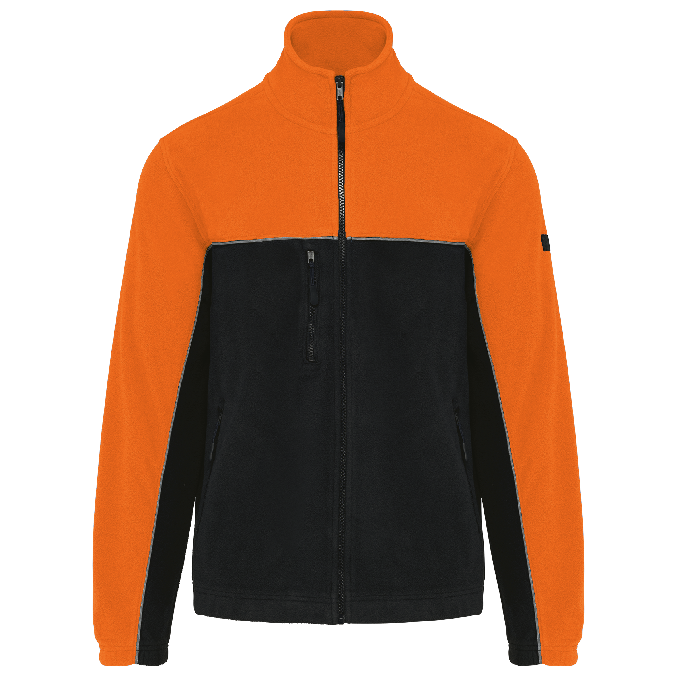 Veste micropolaire bicolore écoresponsable unisexe - Image 20