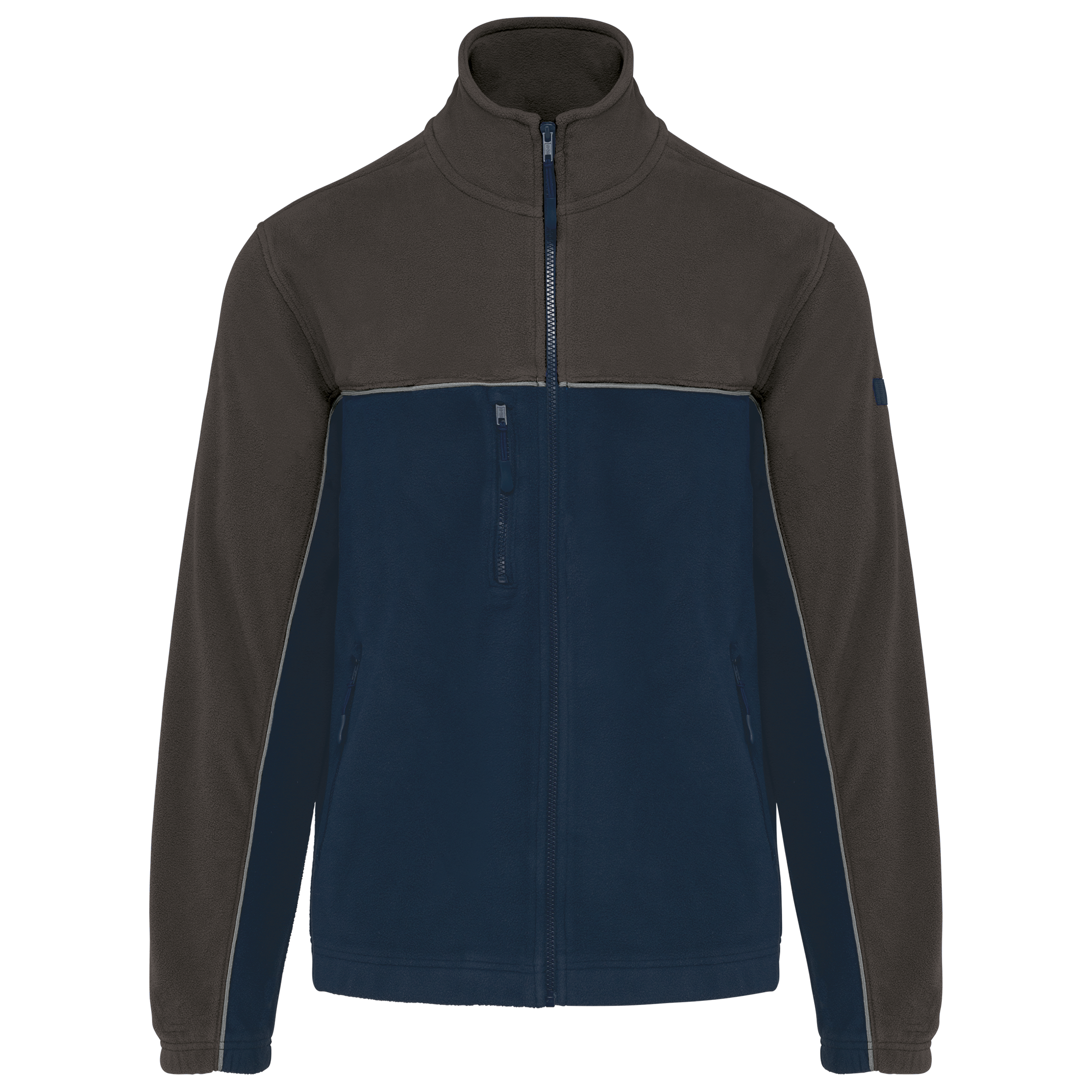 Veste micropolaire bicolore écoresponsable unisexe - Image 29