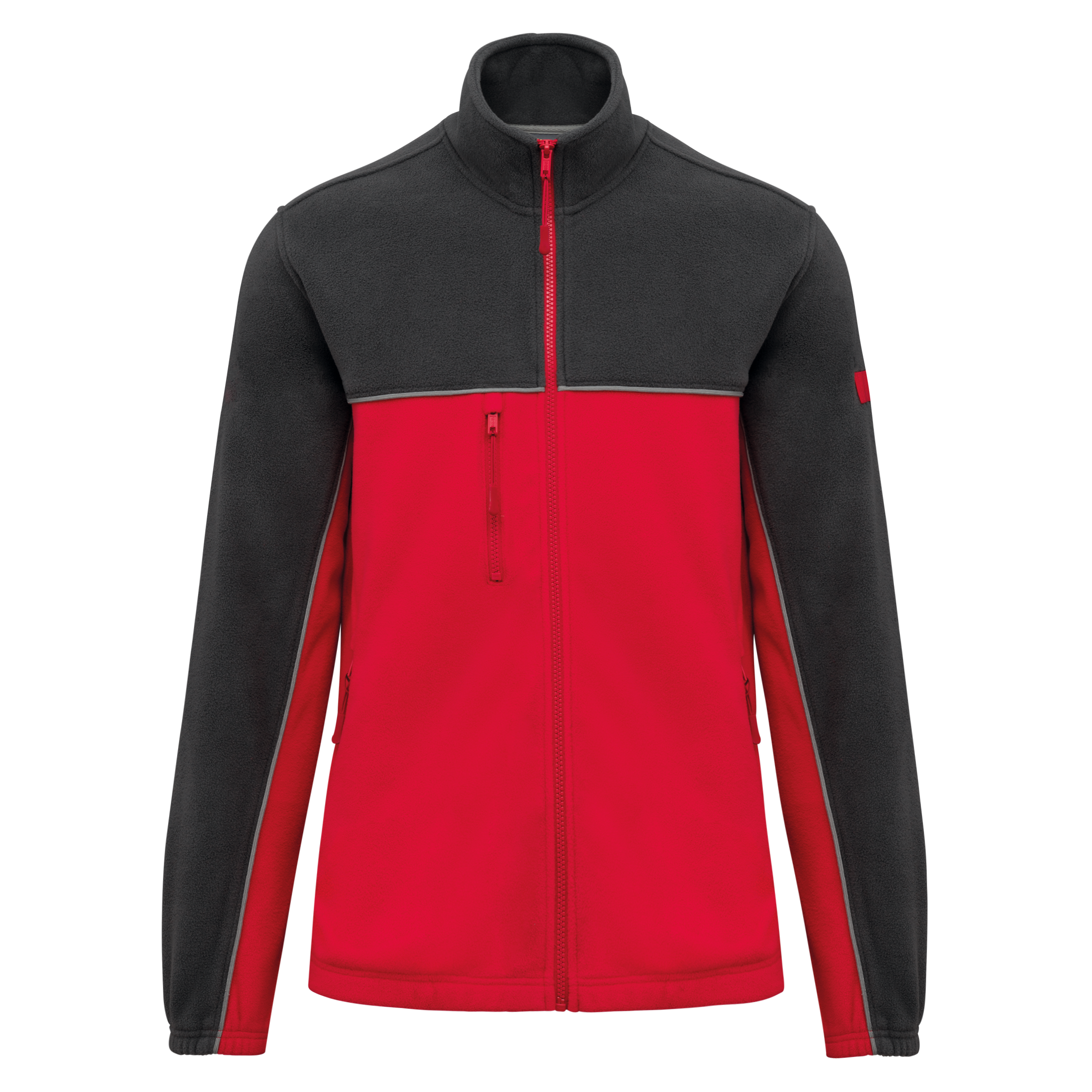 Veste micropolaire bicolore écoresponsable unisexe - Image 35