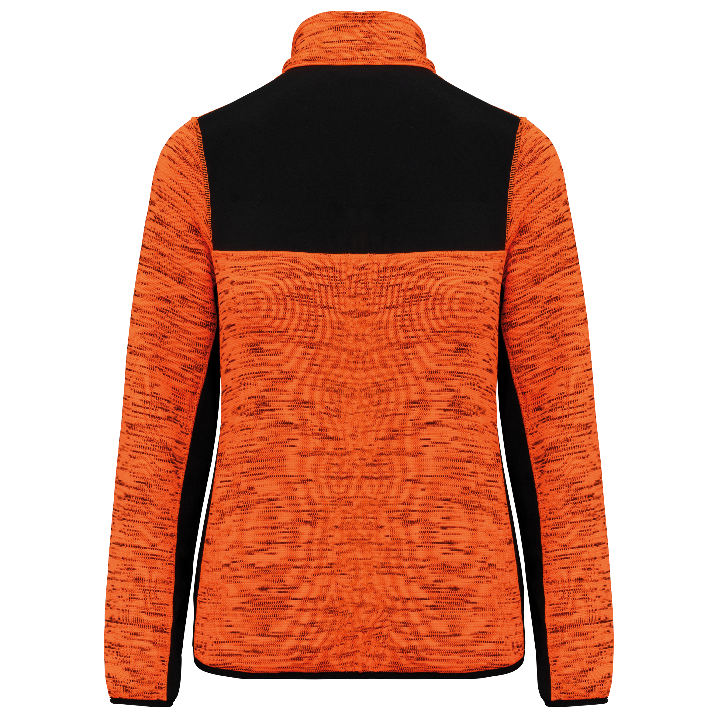 Fluorescent Orange Melange / Black