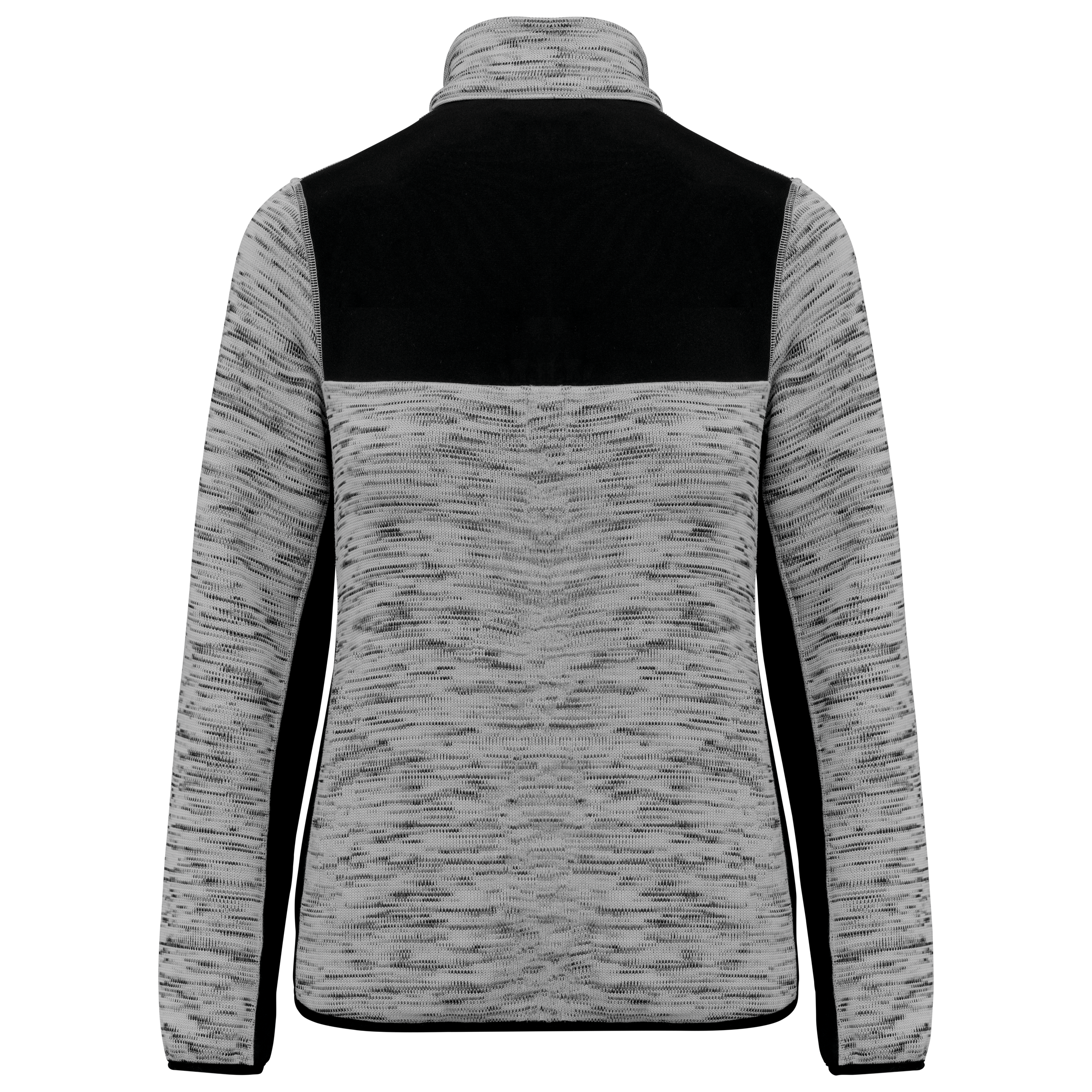 Light Grey Melange / Black