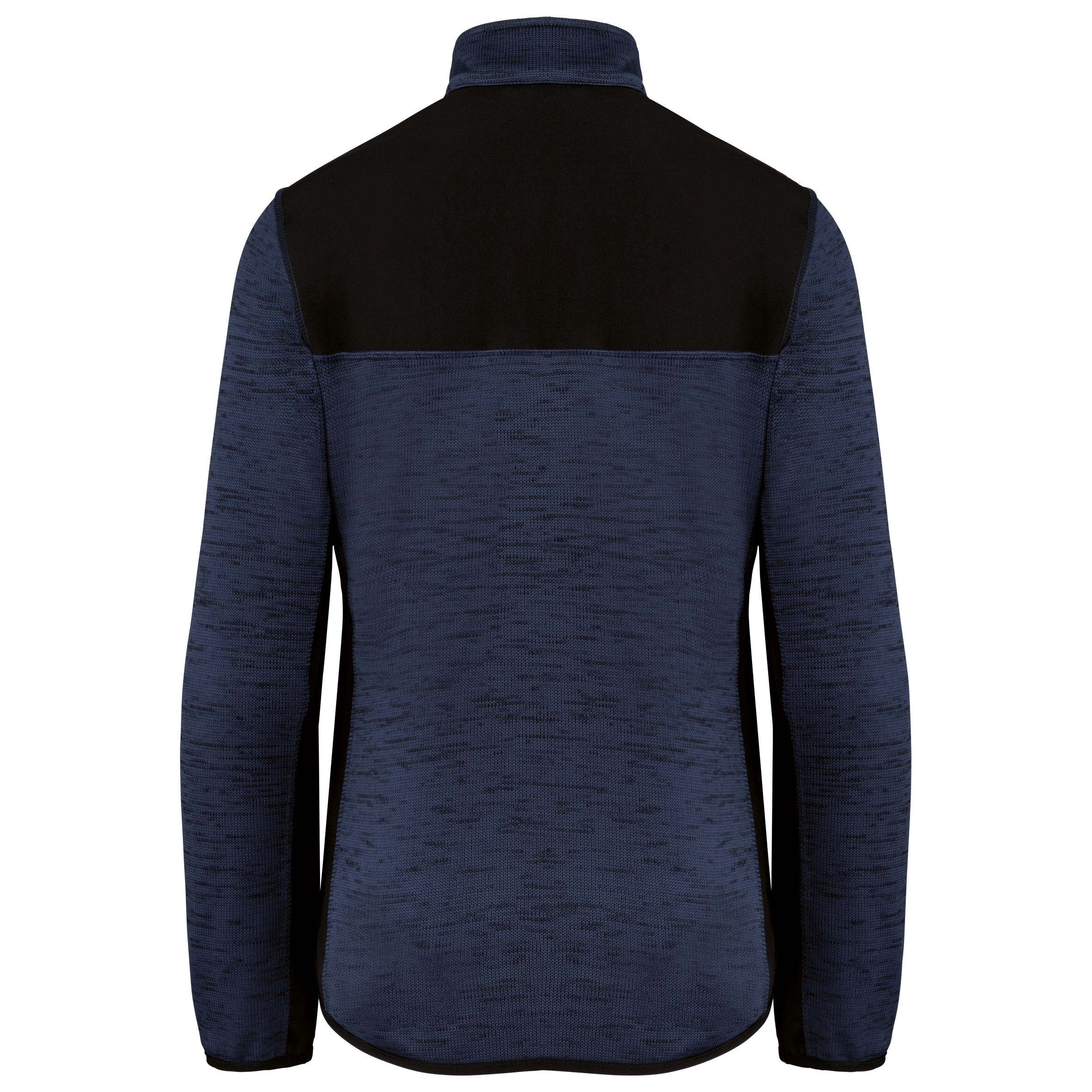 Navy Melange / Black