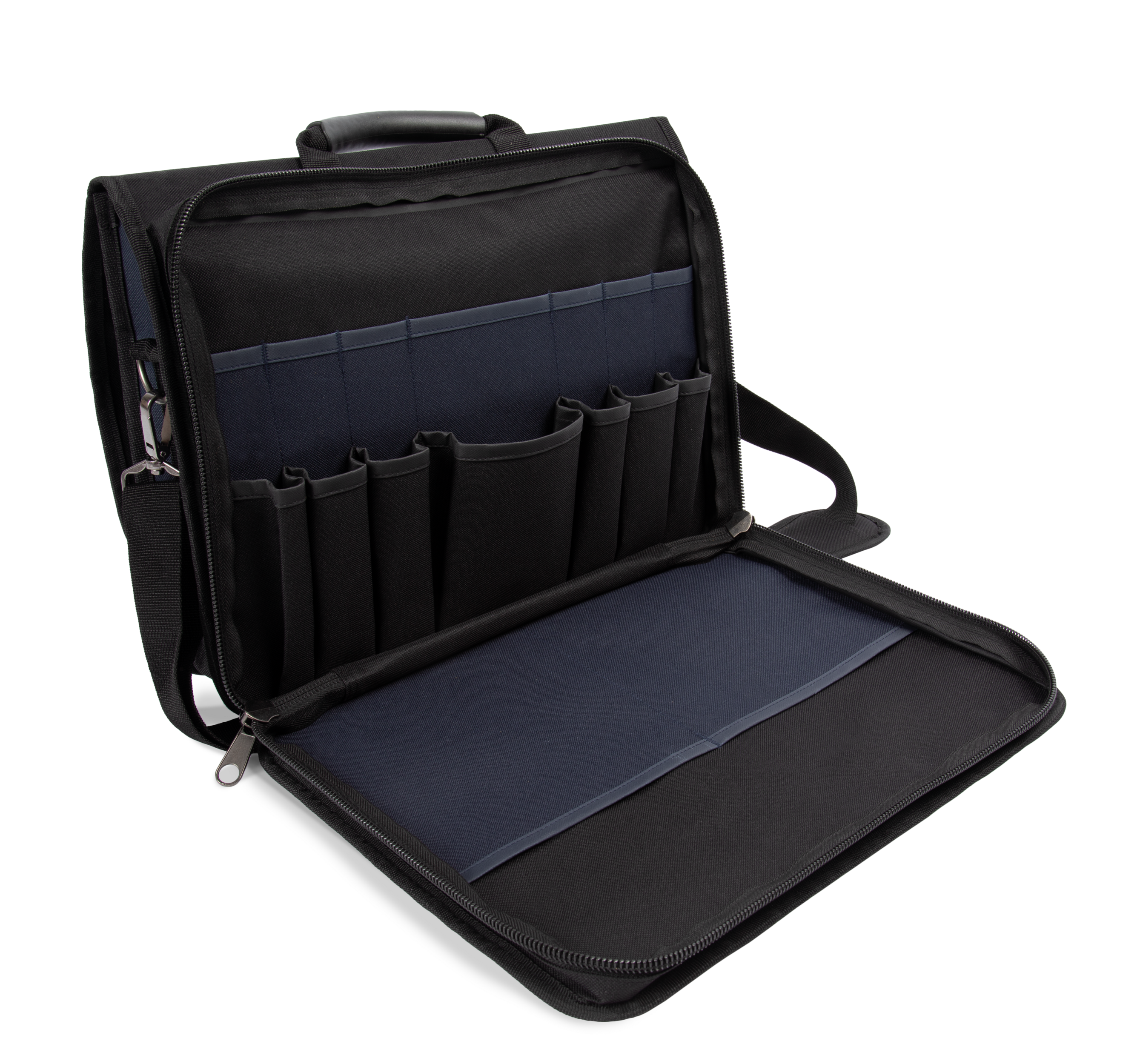 WAZUBC Sac En Toile Noire Pour Multimètre - Étanche Et