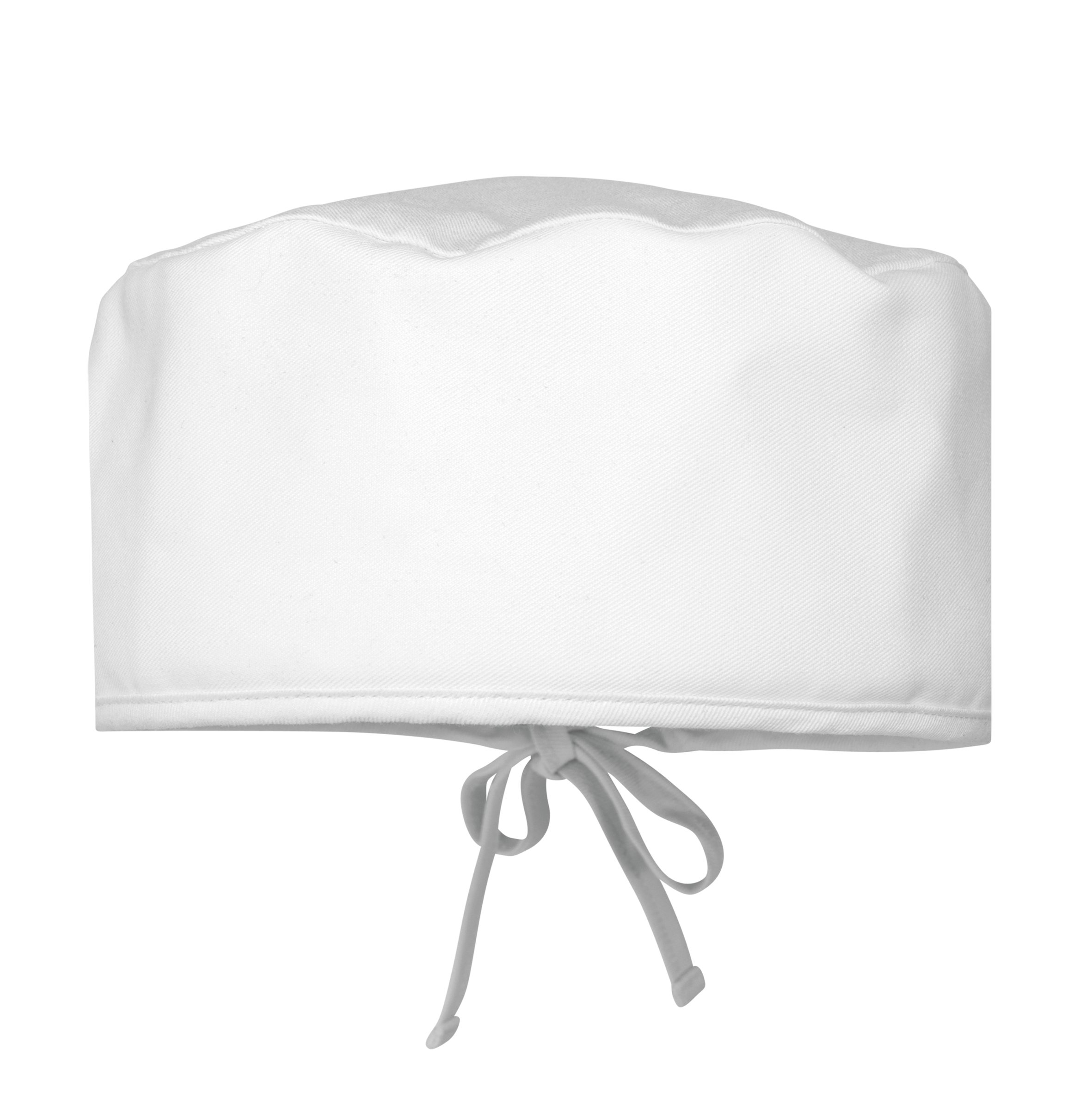 Touca unissexo — Branco Frente