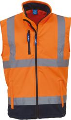 YHV006 - Hi Vis Orange / Navy