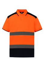 YHVJ220 - Hi Vis Orange / Navy