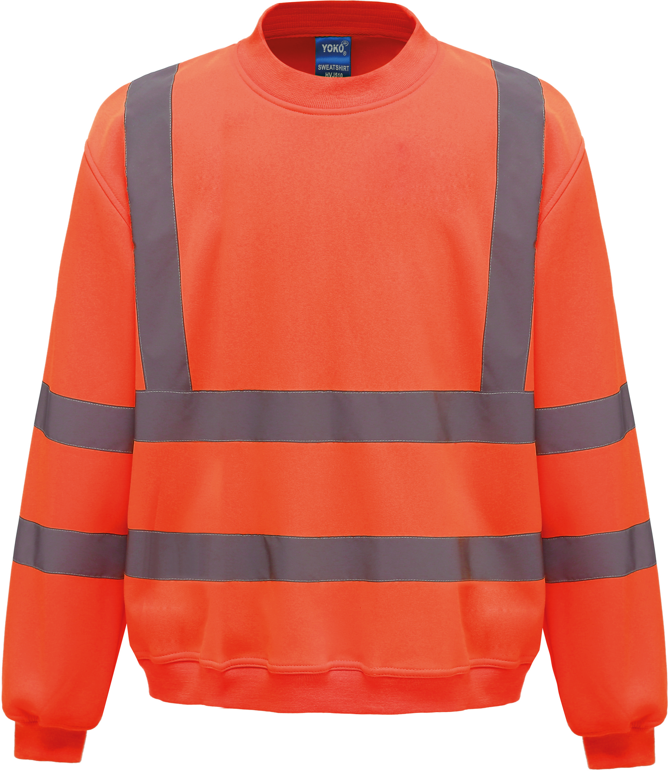 Sweat-shirt haute visibilité col rond - Image 11