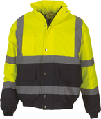 YHVP218 - Hi Vis Yellow / Navy