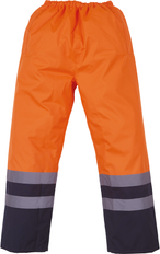 YHVS46 - Hi Vis Orange / Navy