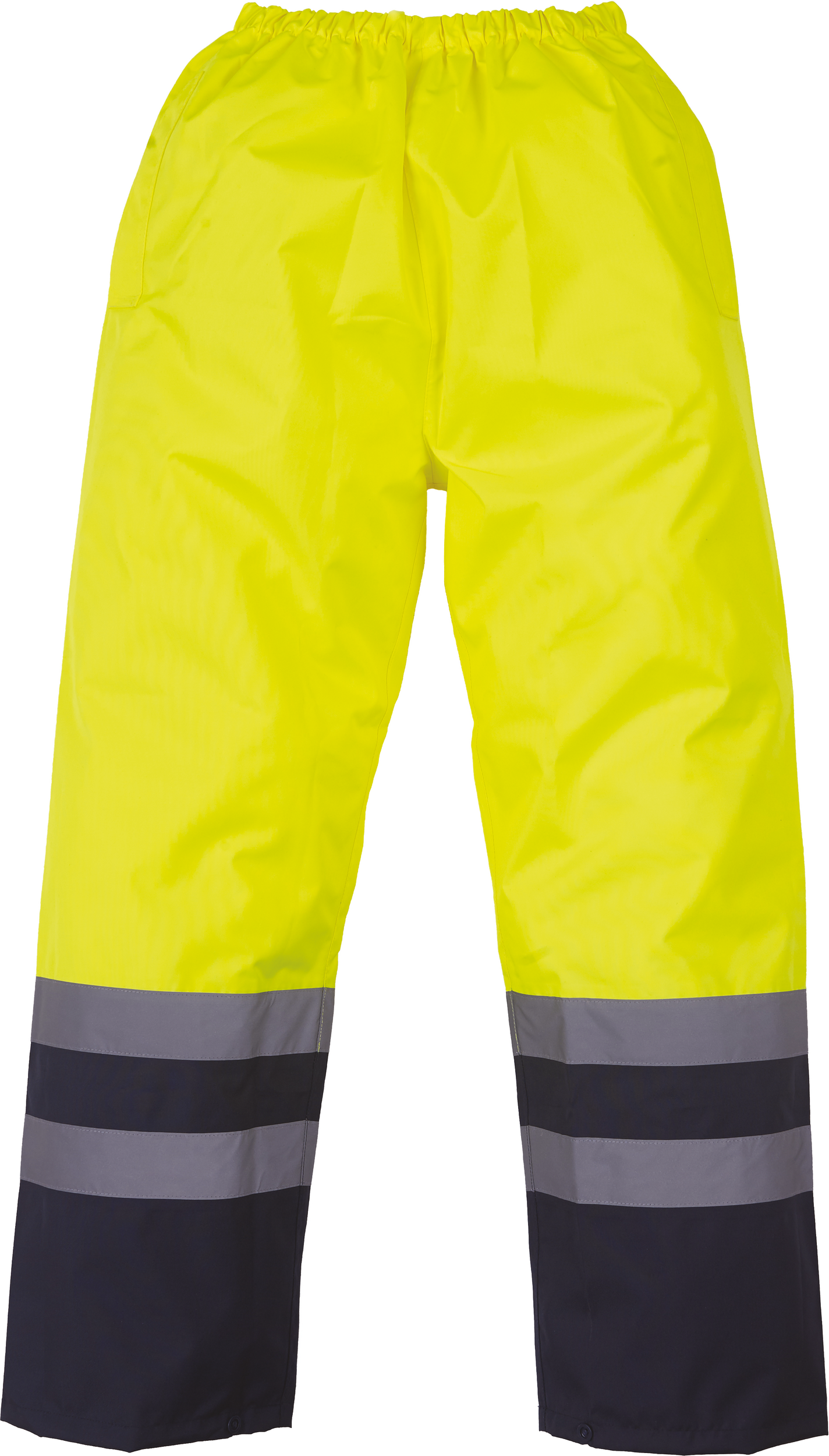 Calças de alta visibilidade impermeáveis - Hi Vis Yellow / Navy