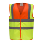 YHVW100 - Hi Vis Orange / Hi Vis Yellow