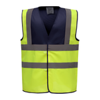 YHVW100 - Navy / Hi Vis Yellow