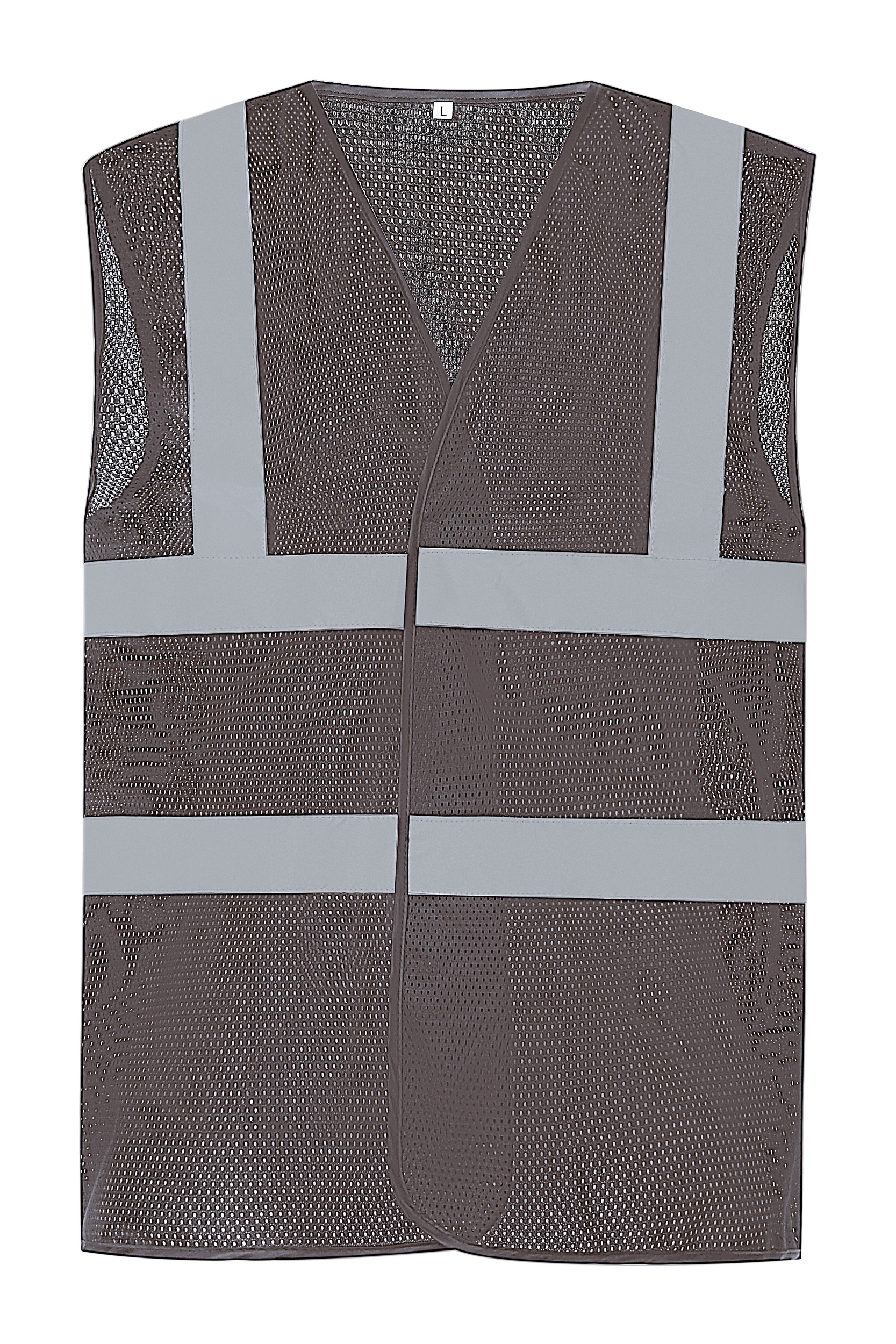 Gilet haute visibilité à maille ajourée recyclée - Image 18