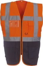 YHVW801 - Hi Vis Orange / Navy