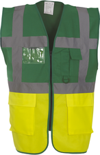 YHVW801 - Paramedic Green / Hi Vis Yellow