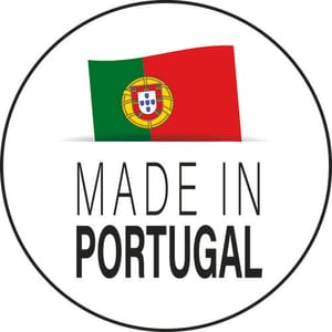 Produto fabricado em Portugal.