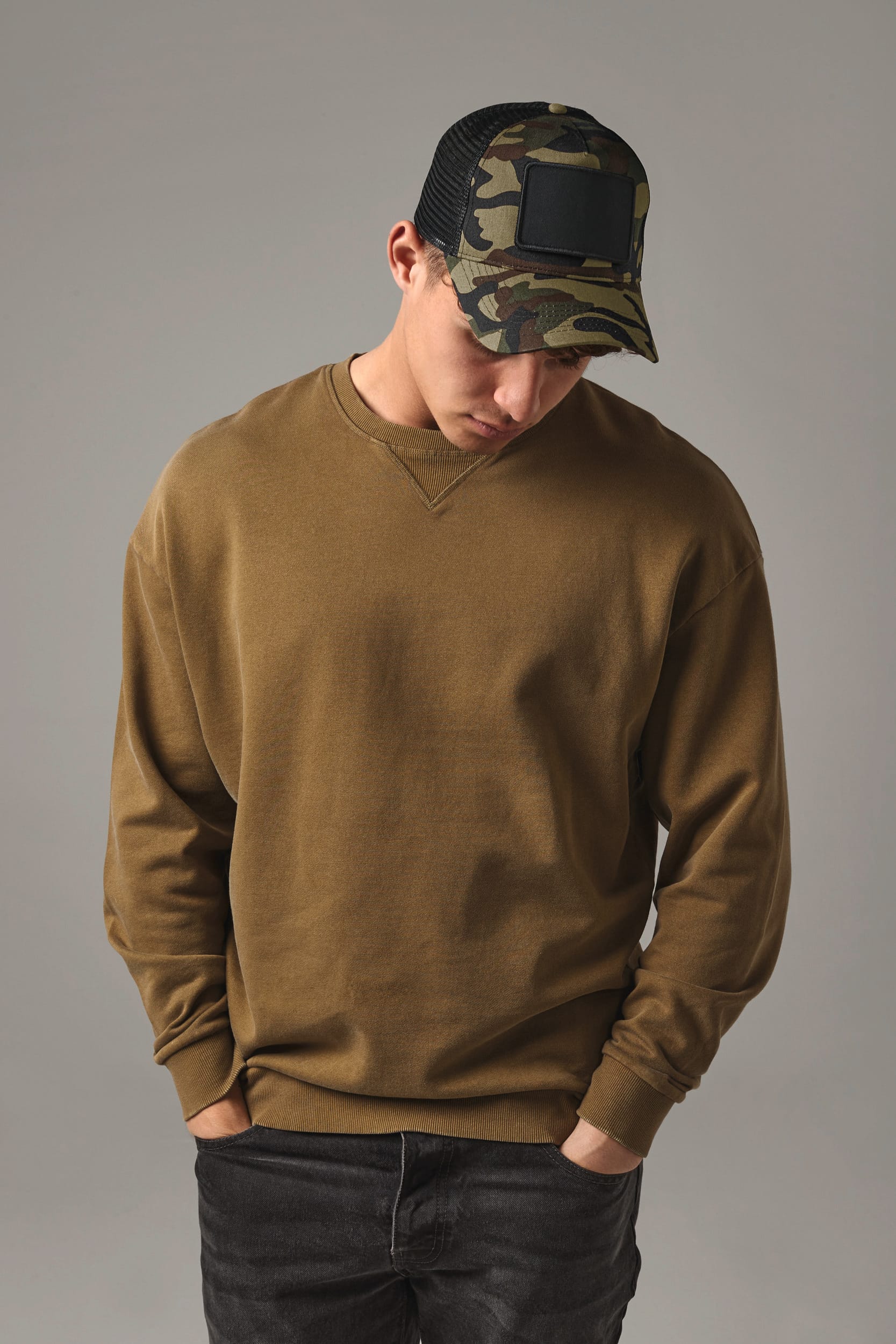 Casquette Filet Réglable à l&rsquo;Arrière avec Patch Amovible - Image 3