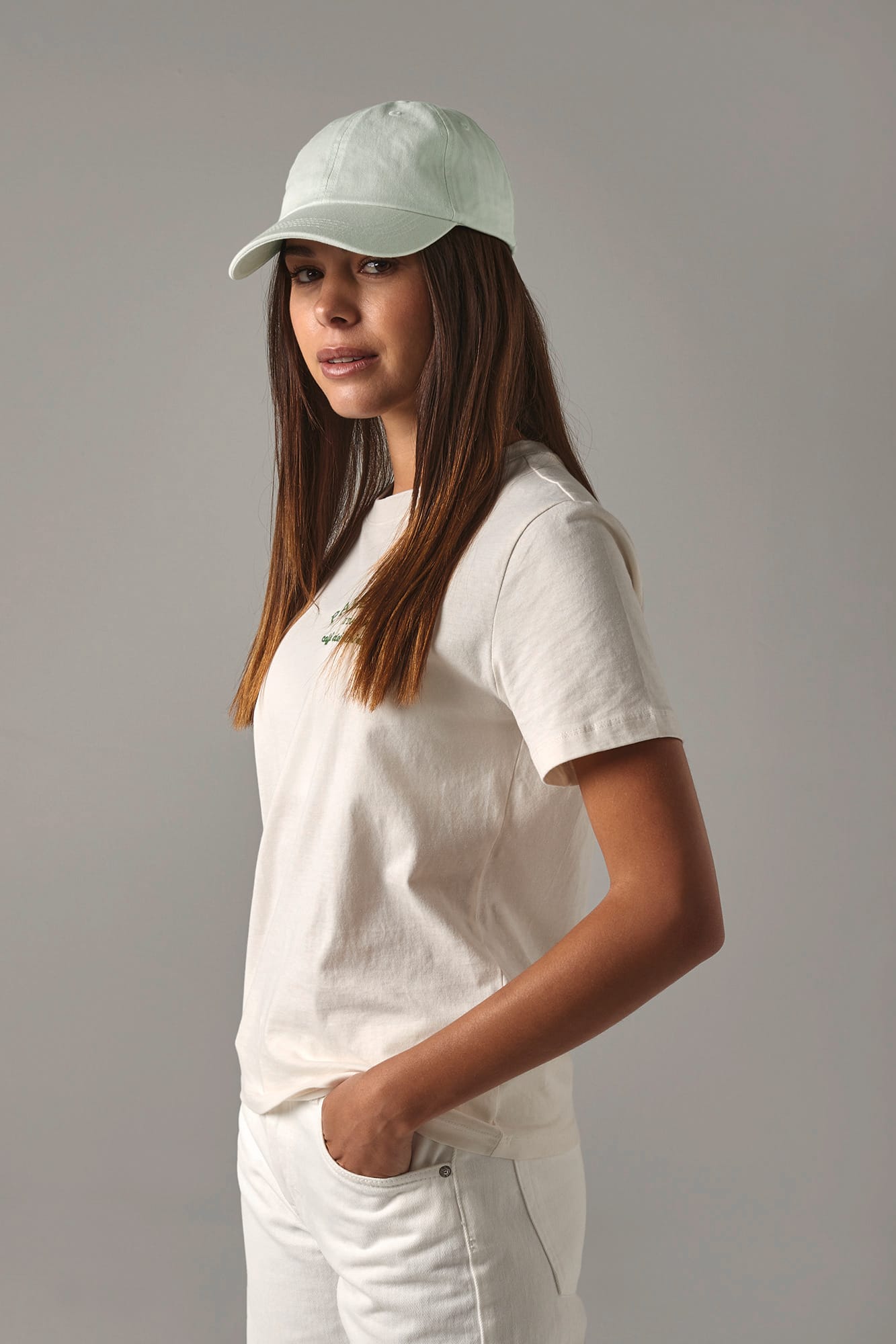 Casquette à profil bas 6 panneaux - Image 1