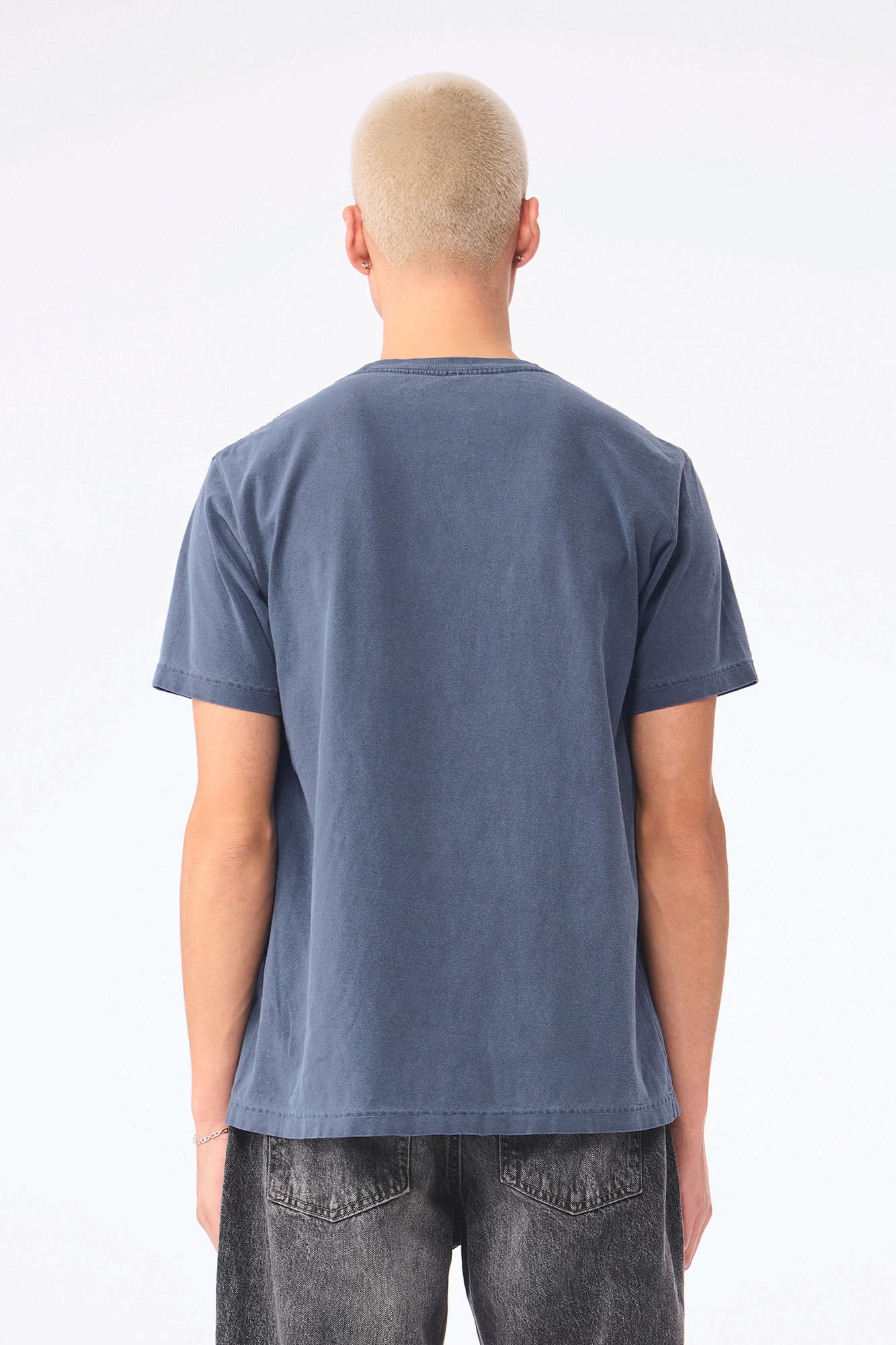 T-shirt délavé épais unisexe - Image 10