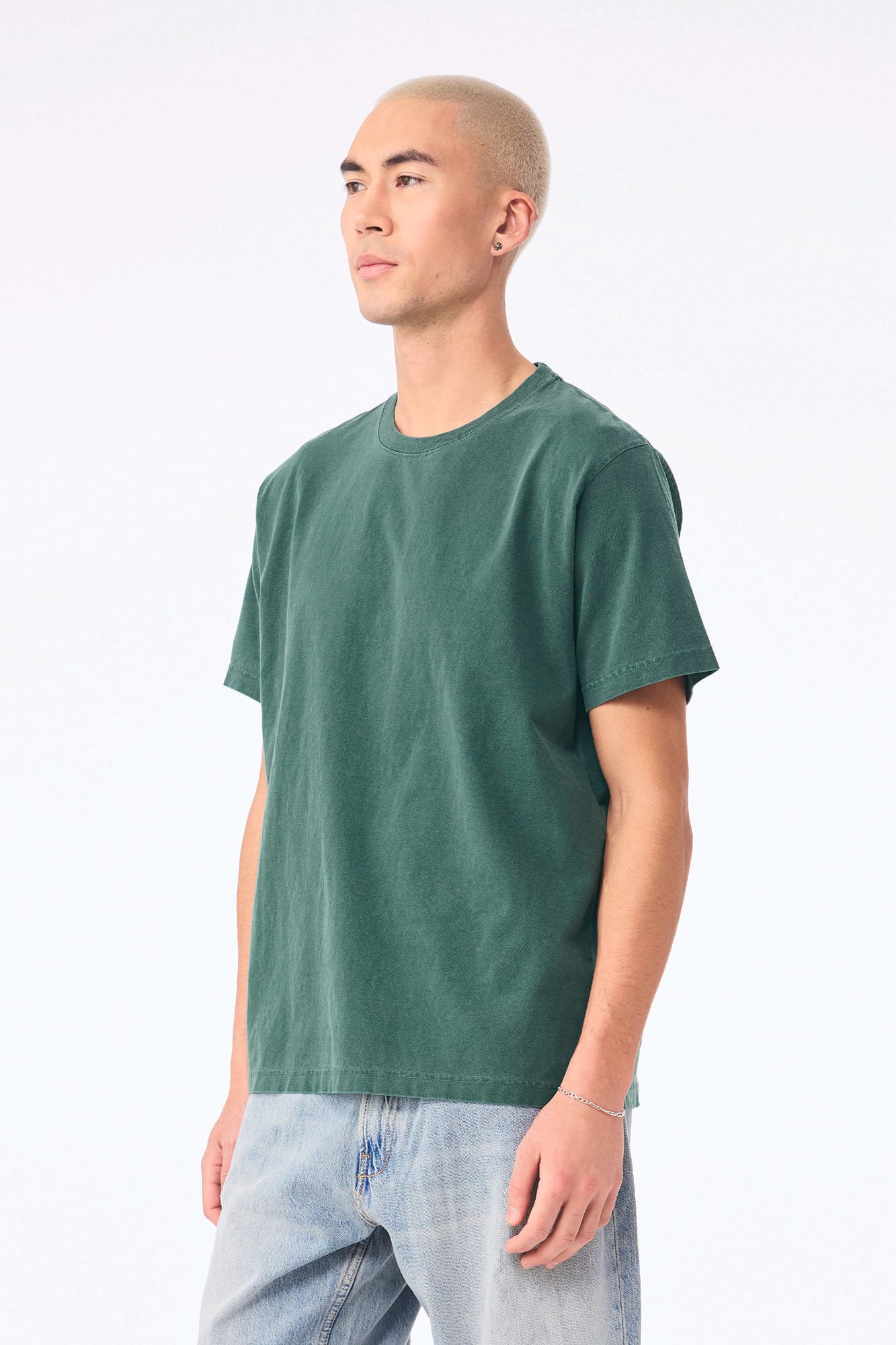 T-shirt délavé épais unisexe - Image 13