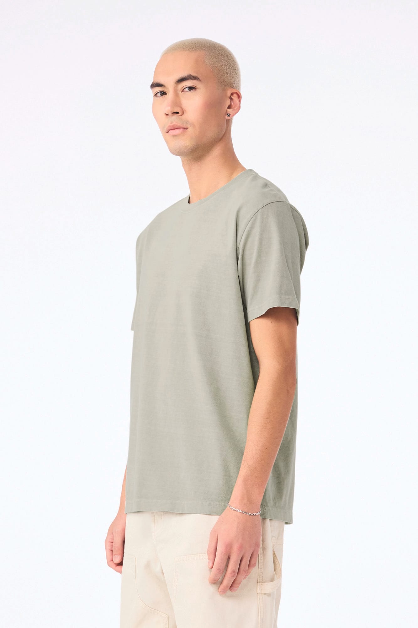 T-shirt délavé épais unisexe - Image 21